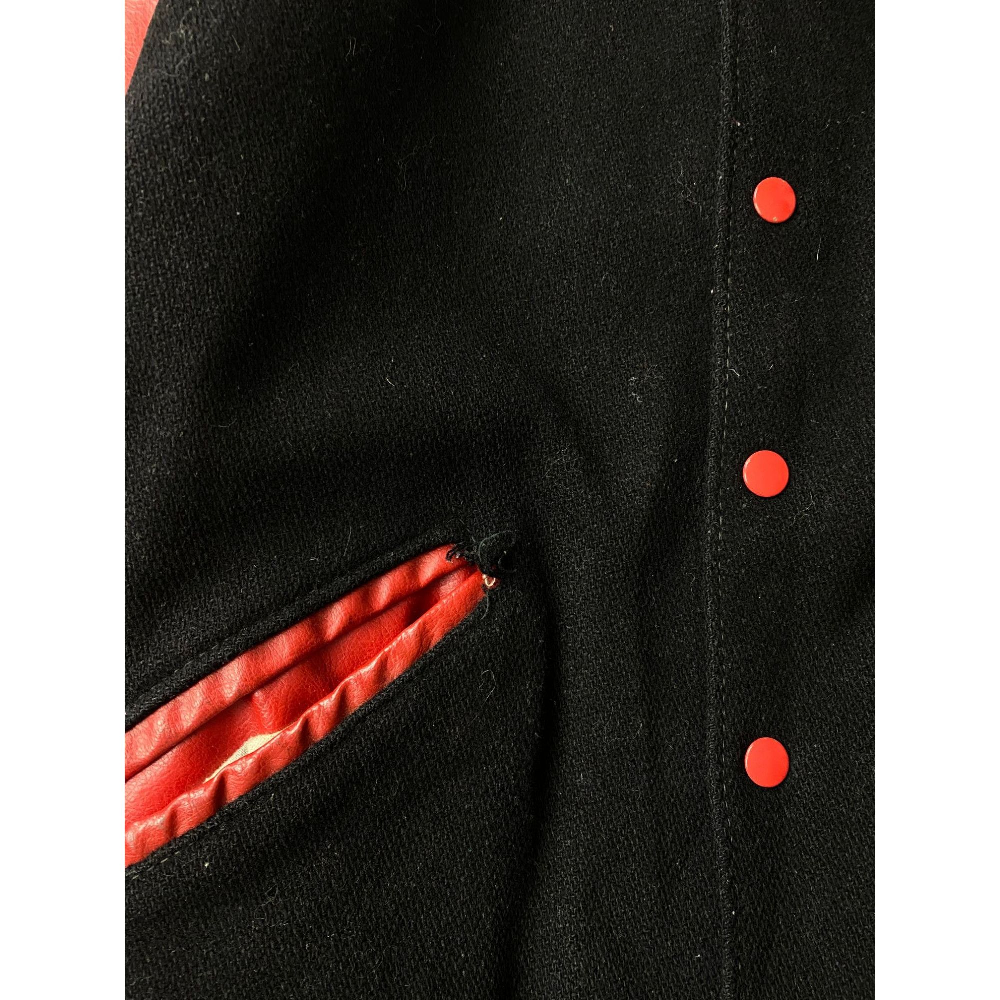 Vintage Vintage Varsity Jacket Leather Size US S / EU 44-46 / 1 - 3 Thumbnail