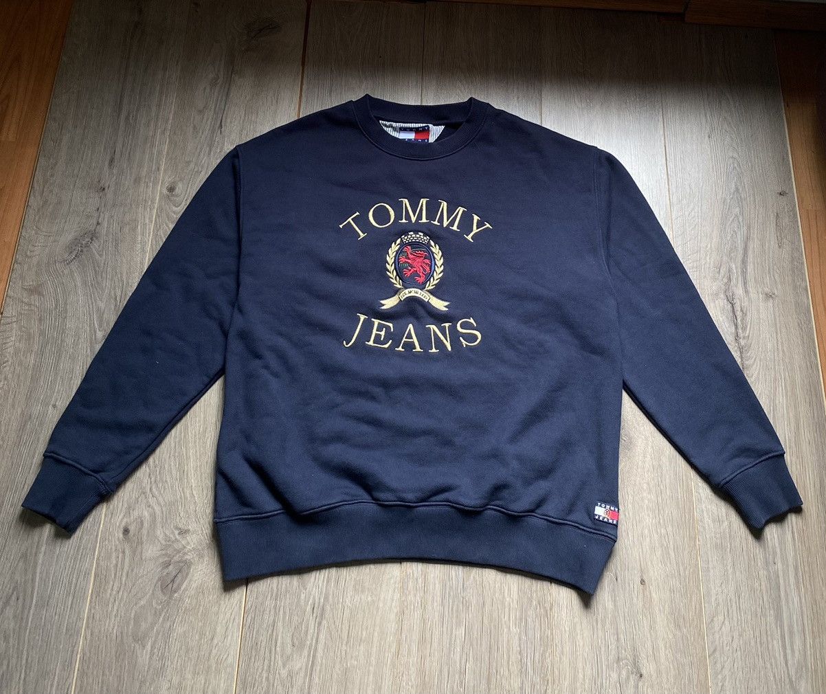 Tommy Jeans Sweatshirt Tommy Hilfiger Sweatshirt Embroidered Logo Size US L / EU 52-54 / 3 - 1 Thumbnail