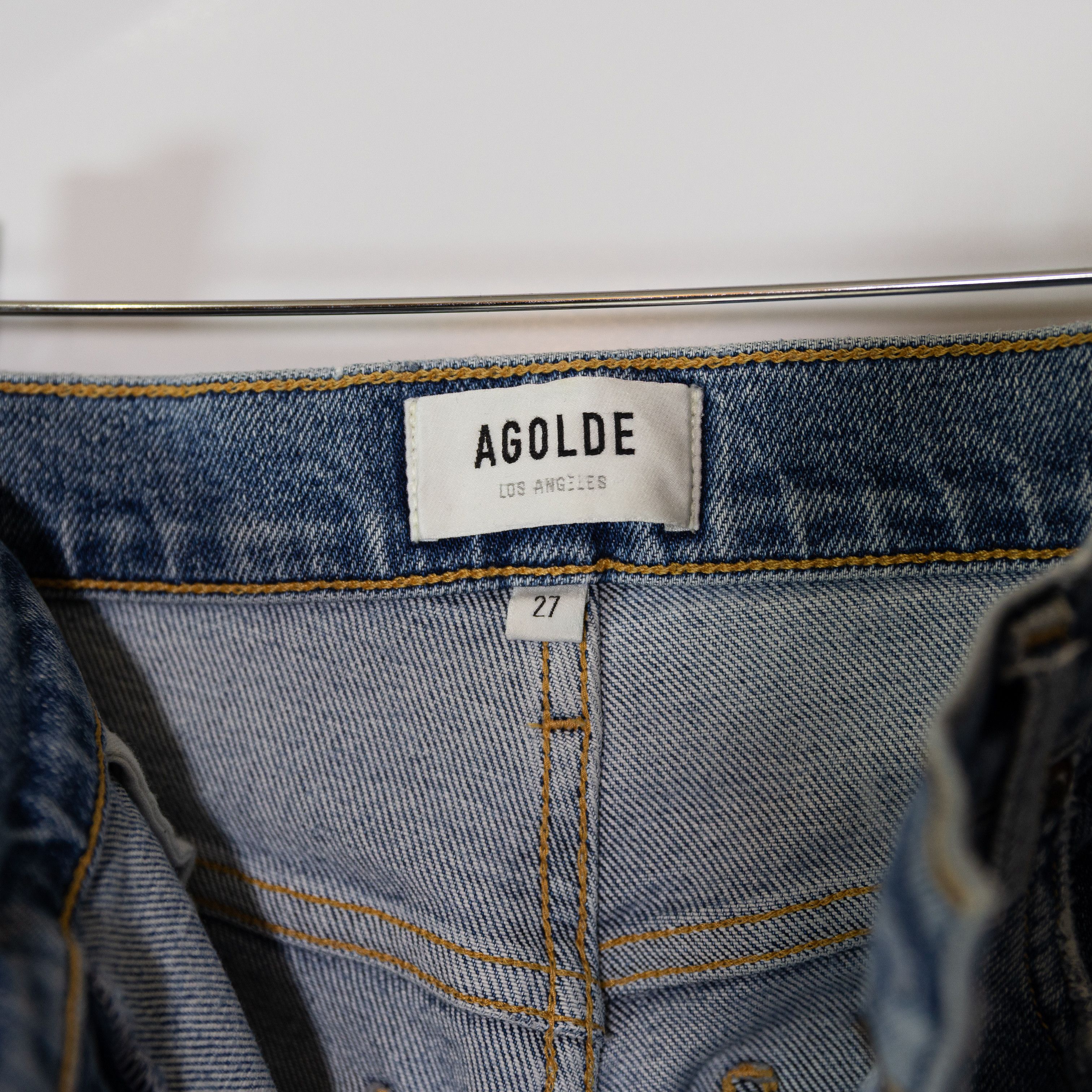 Agolde Agolde Women's Pinch Waist Skinny Leg Size 27" / US 4 / IT 40 - 2 Thumbnail