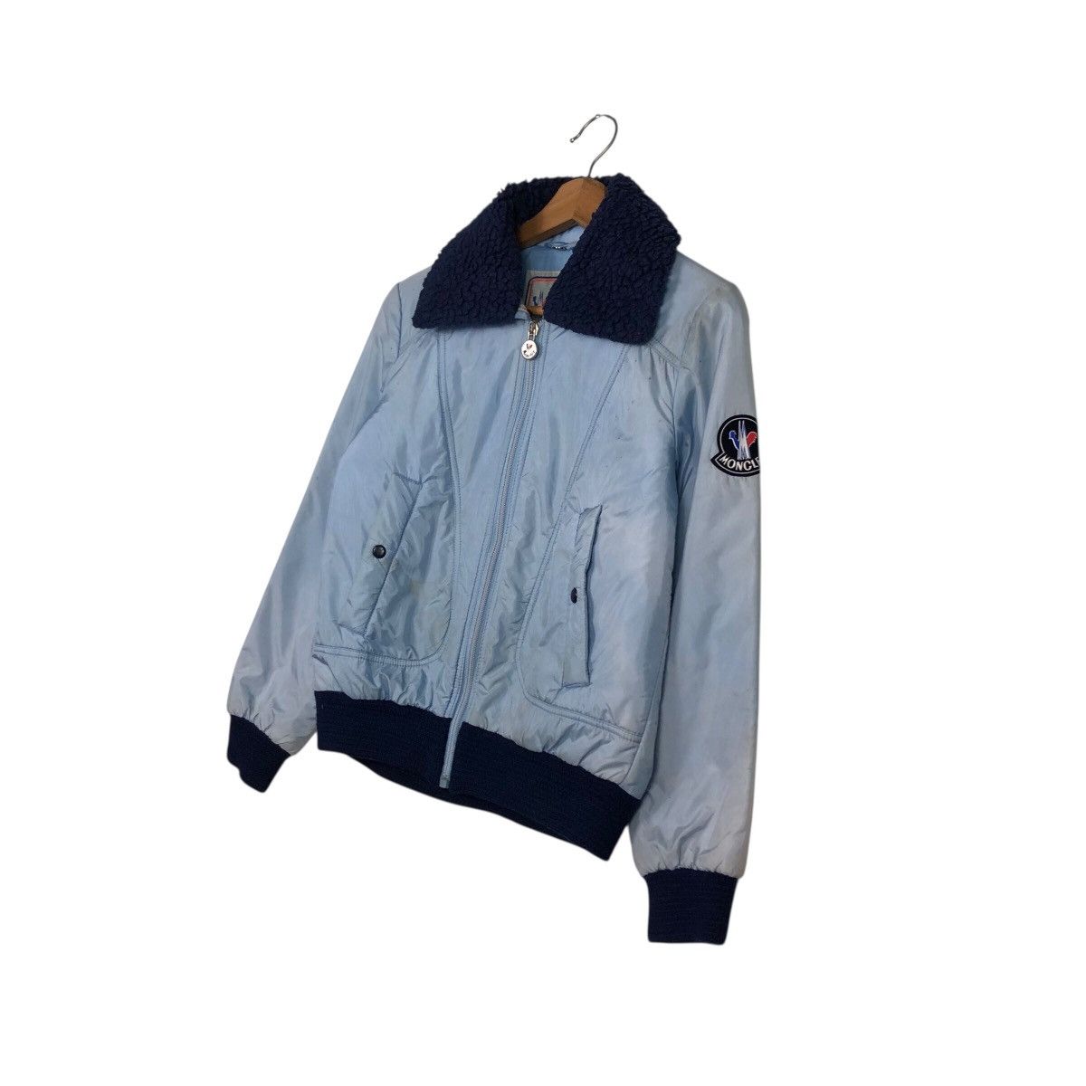 Moncler 📌Cropped Bomber Jacket Ski Wear Moncler Sun Faded Design Size US M / EU 48-50 / 2 - 3 Thumbnail