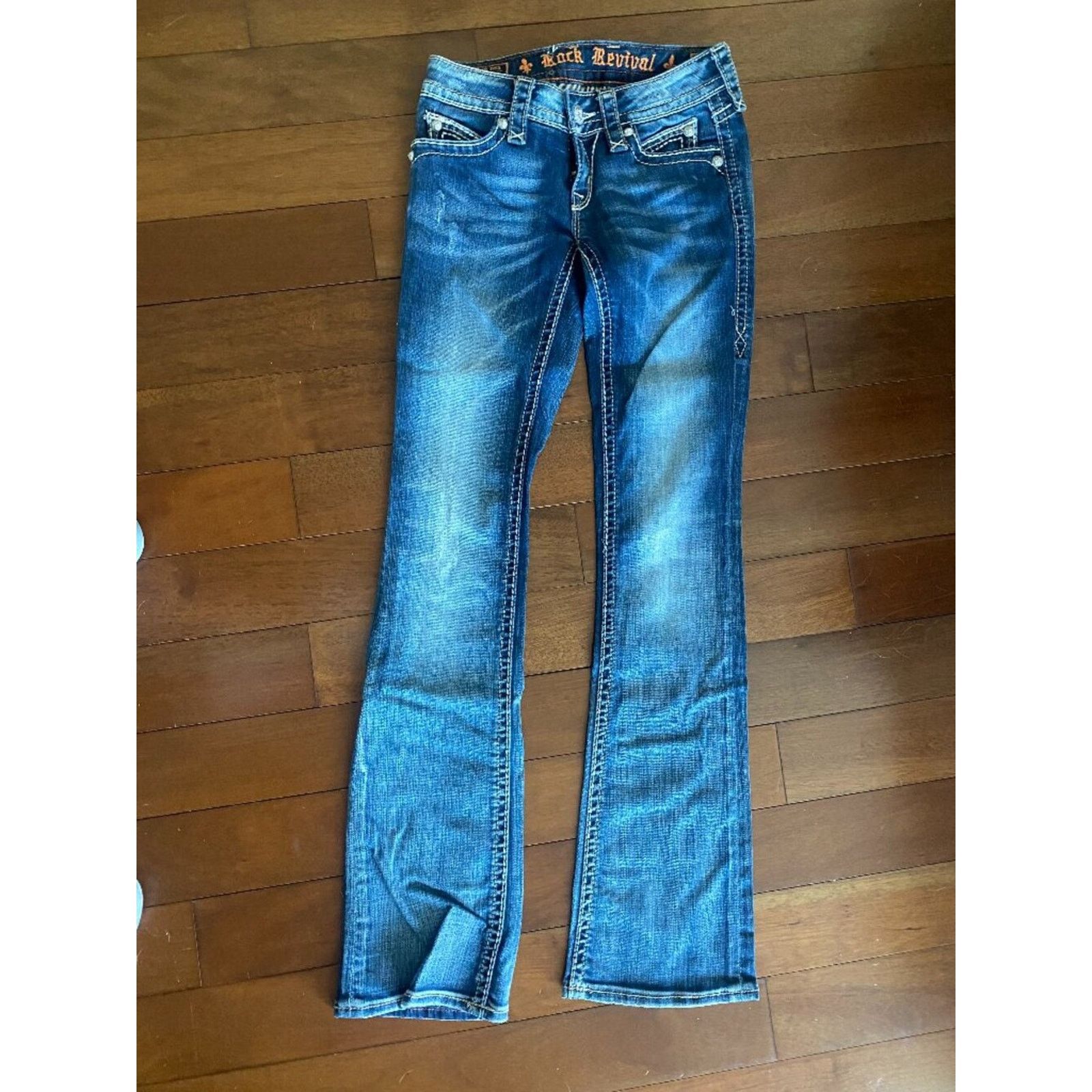 Rock Revival Rock Revival Stretch Jeans Size 25 Size 25" / US 0 / IT 36 - 1 Thumbnail