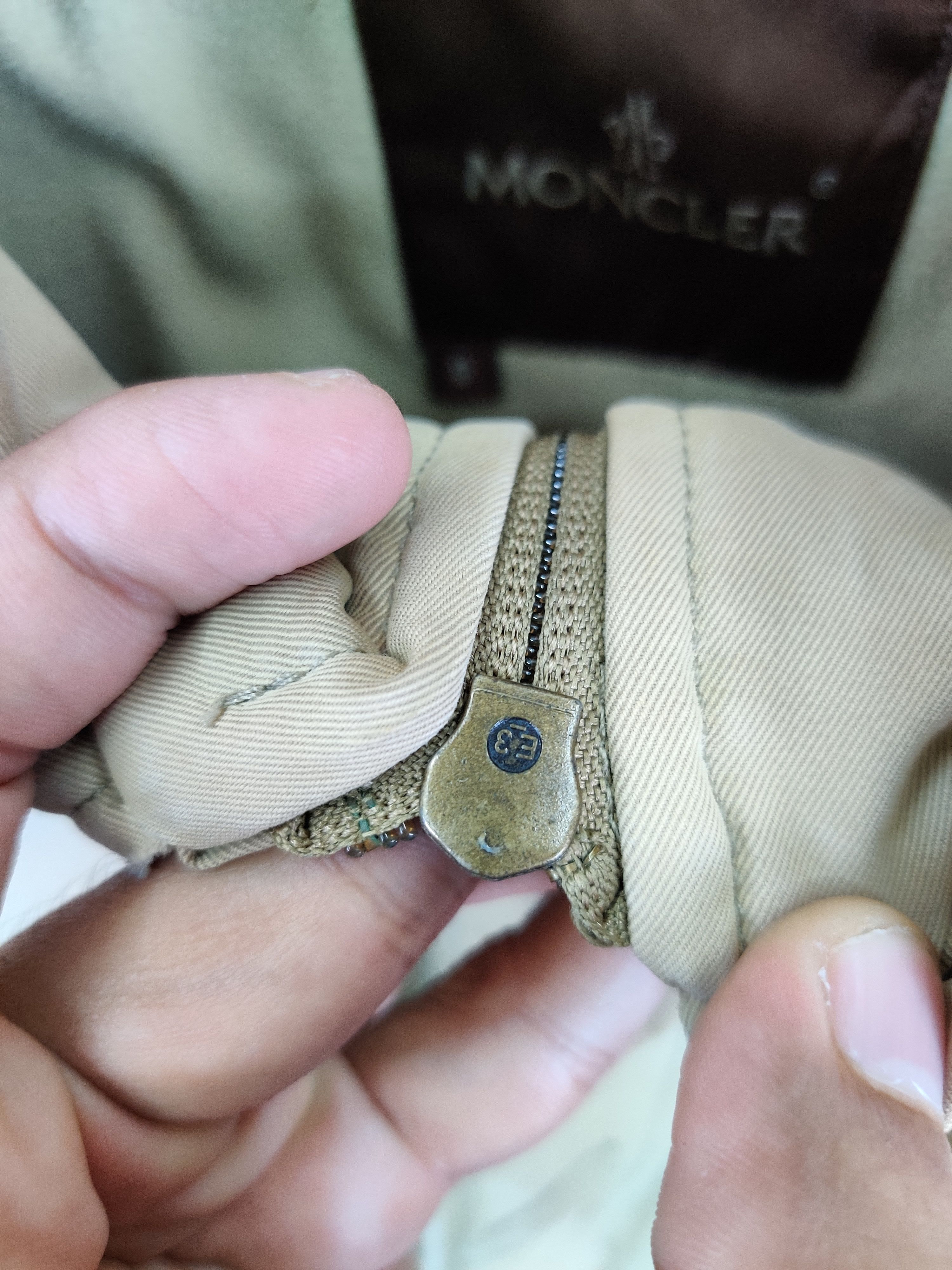 Moncler Vintage Moncler Coat Button Ups Jacket Size US M / EU 48-50 / 2 - 16 Thumbnail