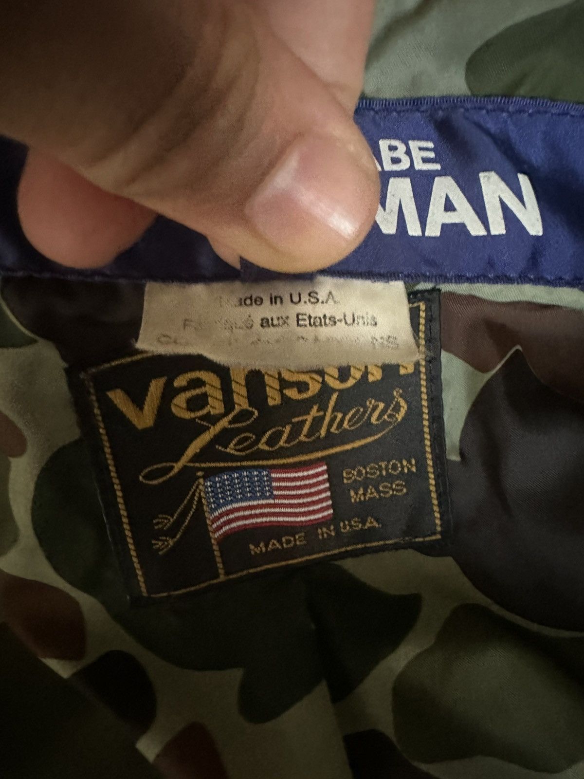 Junya Watanabe × Vanson Leathers Junya Watanabe x Vanson Leather Jacket Size US S / EU 44-46 / 1 - 7 Thumbnail