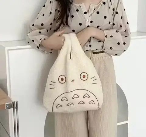 Anime Plush Tote Bag Size ONE SIZE - 2 Thumbnail