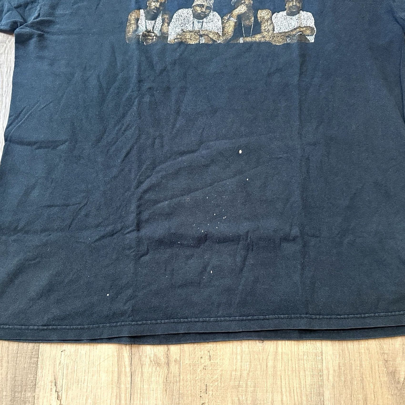 Anvil VINTAGE Jagged Edge Shirt Mens XL Ladies Night Tour R&B 2004 Black Short Sleeve Size US XL / EU 56 / 4 - 2 Thumbnail