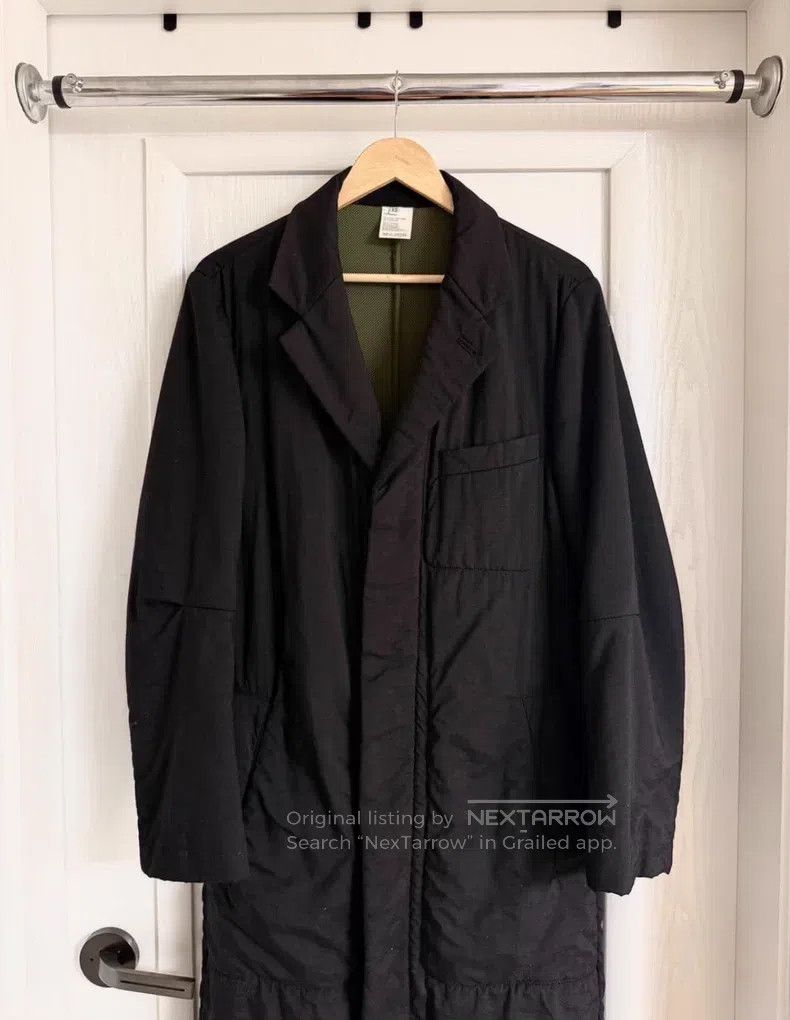 Ann Demeulemeester Ann Demeulemeester Stand-up collar coat cotton jacket Size US L / EU 52-54 / 3 - 2 Thumbnail