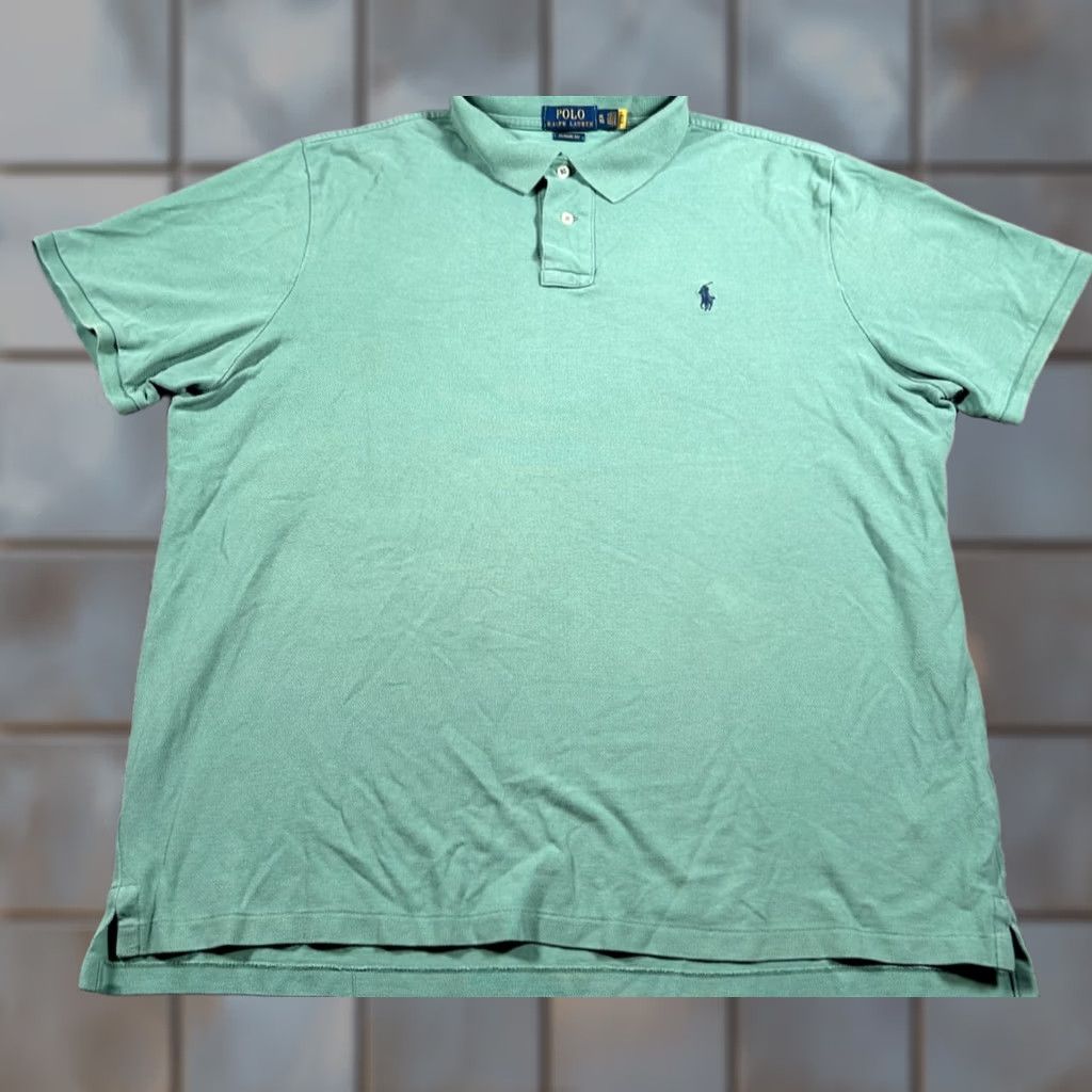 Polo Ralph Lauren Polo Ralph Lauren Polo Shirt Men XL Green Classic Fit Pony Logo Golf Performance Shirt Size US XL / EU 56 / 4 - 1 Thumbnail