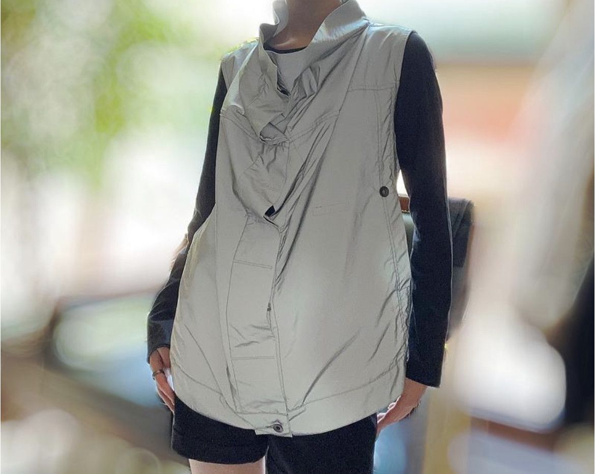 Rick Owens SILVER REFLECTIVE VEST Size M / US 6-8 / IT 42-44 - 6 Thumbnail