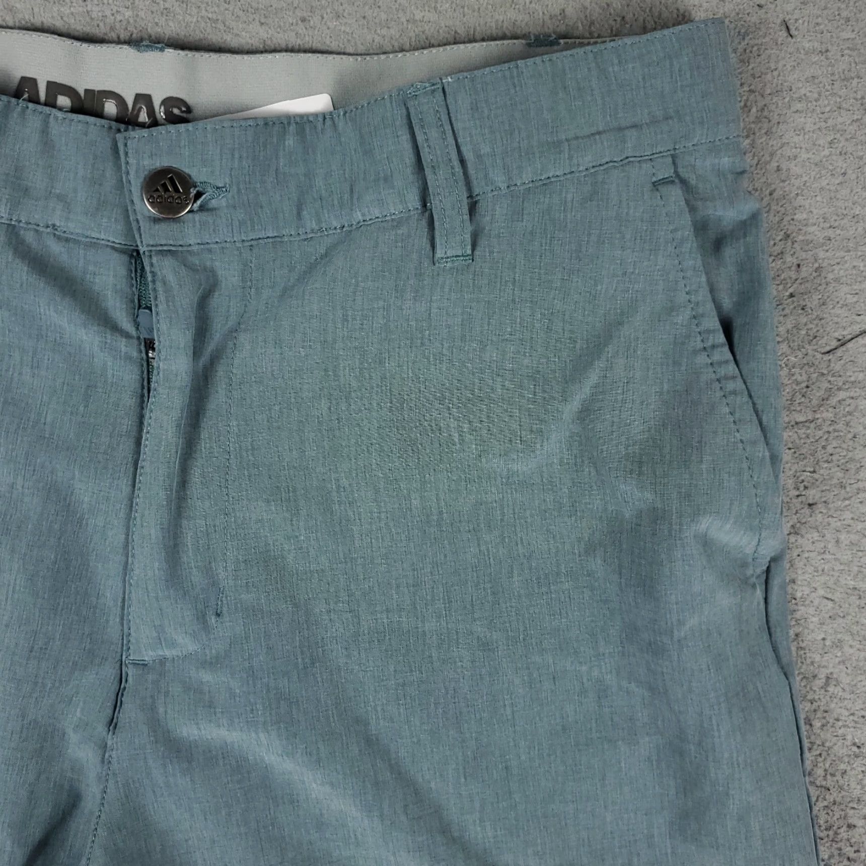 Adidas Adidas Shorts Mens Size 32 Blue Golf Casual Slash Pockets Flat Front Chino Size US 32 / EU 48 - 3 Thumbnail