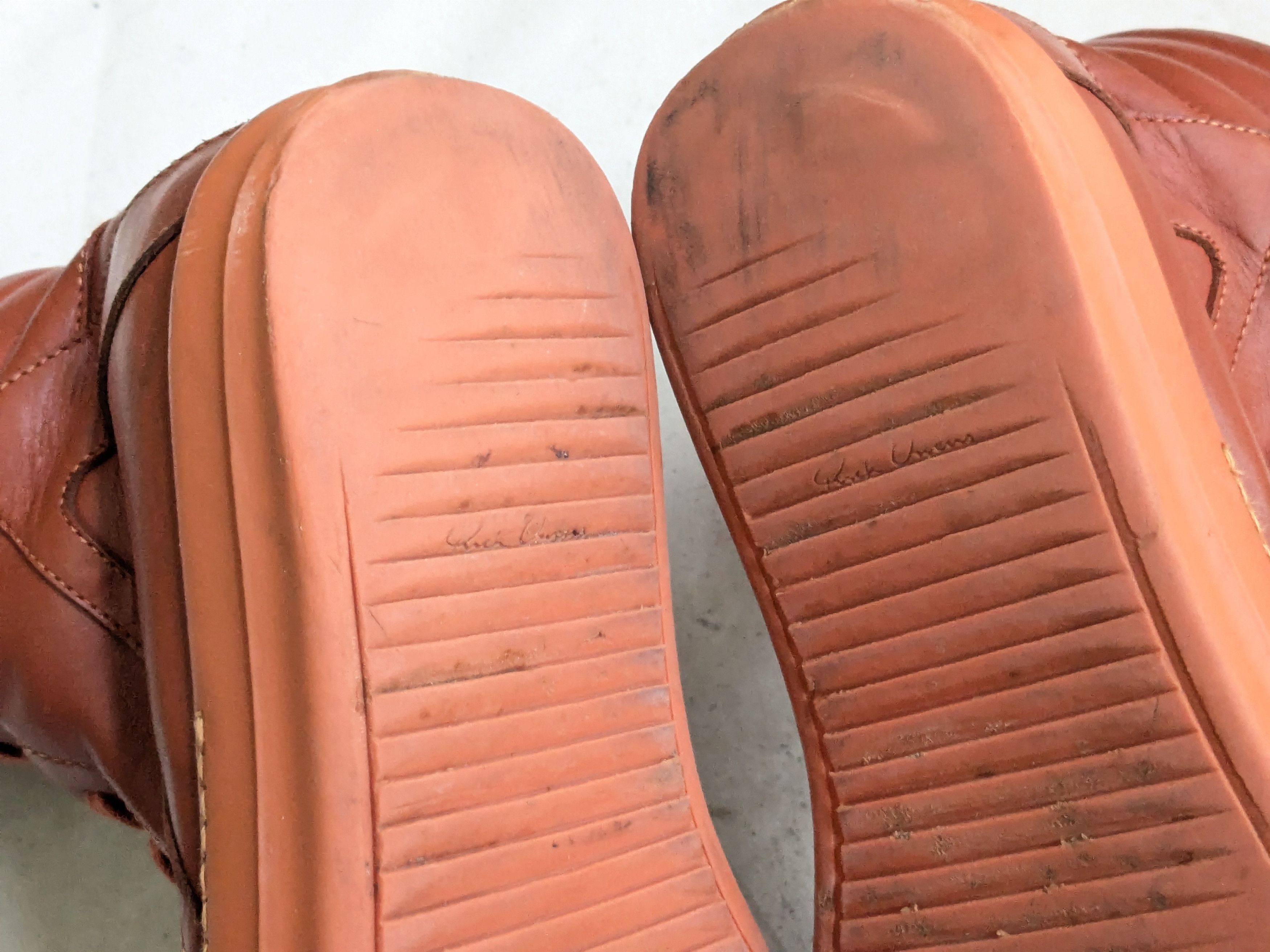 Rick Owens Rick Ownes Geobasket Papaya Orange 9 42 Leather Size US 9 / EU 42 - 19 Thumbnail