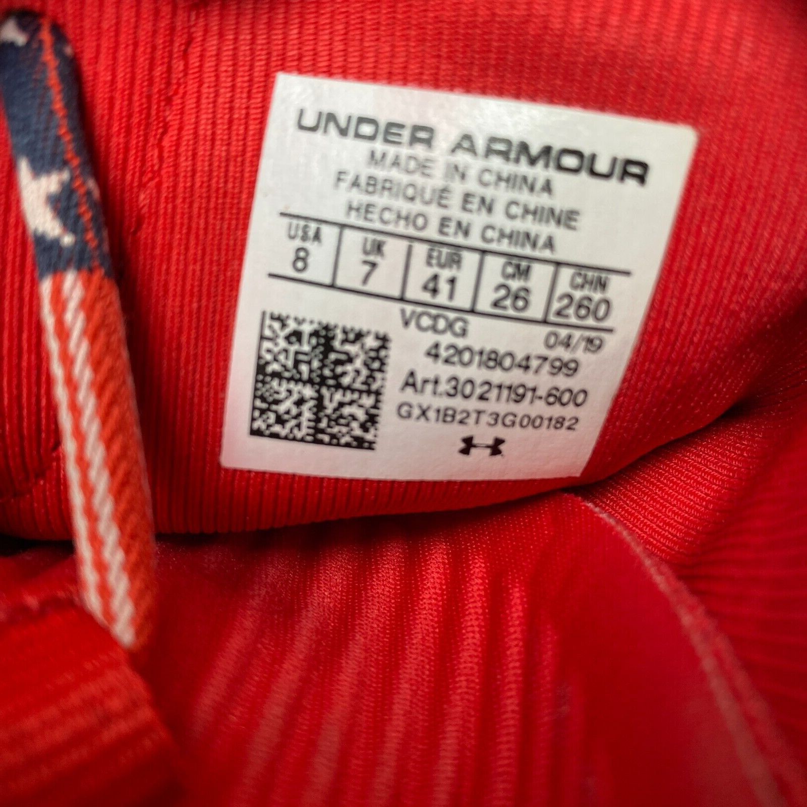 Under Armour Under Armour Shoes Mens Size 8 Highlight Limited Edition USA Size US 8 / EU 41 - 8 Thumbnail