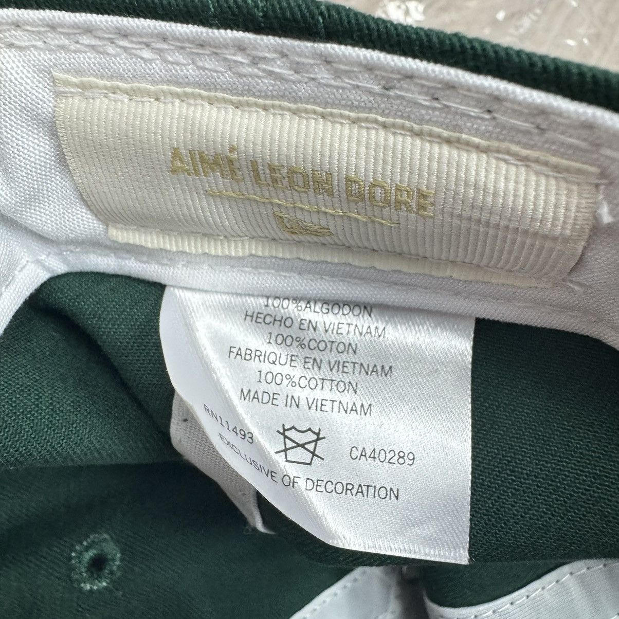 Aime Leon Dore Aimé Leon Dore ALD New York Yankees Green Ballpark Hat DS Size ONE SIZE - 12 Thumbnail