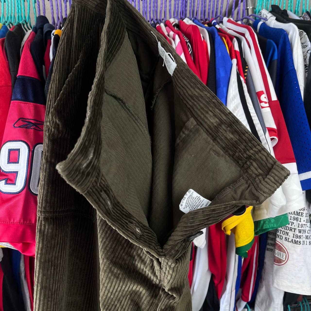 Other TOAST Annie Corduroy Trousers Cropped Green Pants Size 12 Size 30" / US 8 / IT 44 - 8 Thumbnail