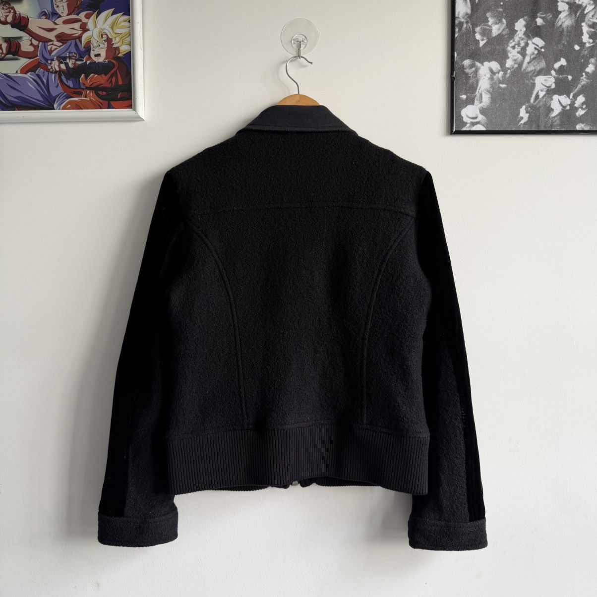 Emporio Armani AW05 Emporio Armani Velvet Tapered Wool Jacket Size US M / EU 48-50 / 2 - 2 Thumbnail