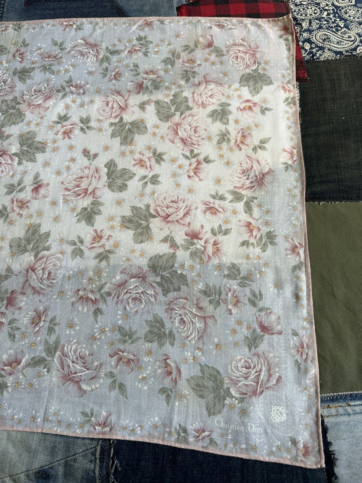 Vintage Vintage Christian Dior Handkerchief/ Neckerchief/ Bandana Size ONE SIZE - 12 Thumbnail