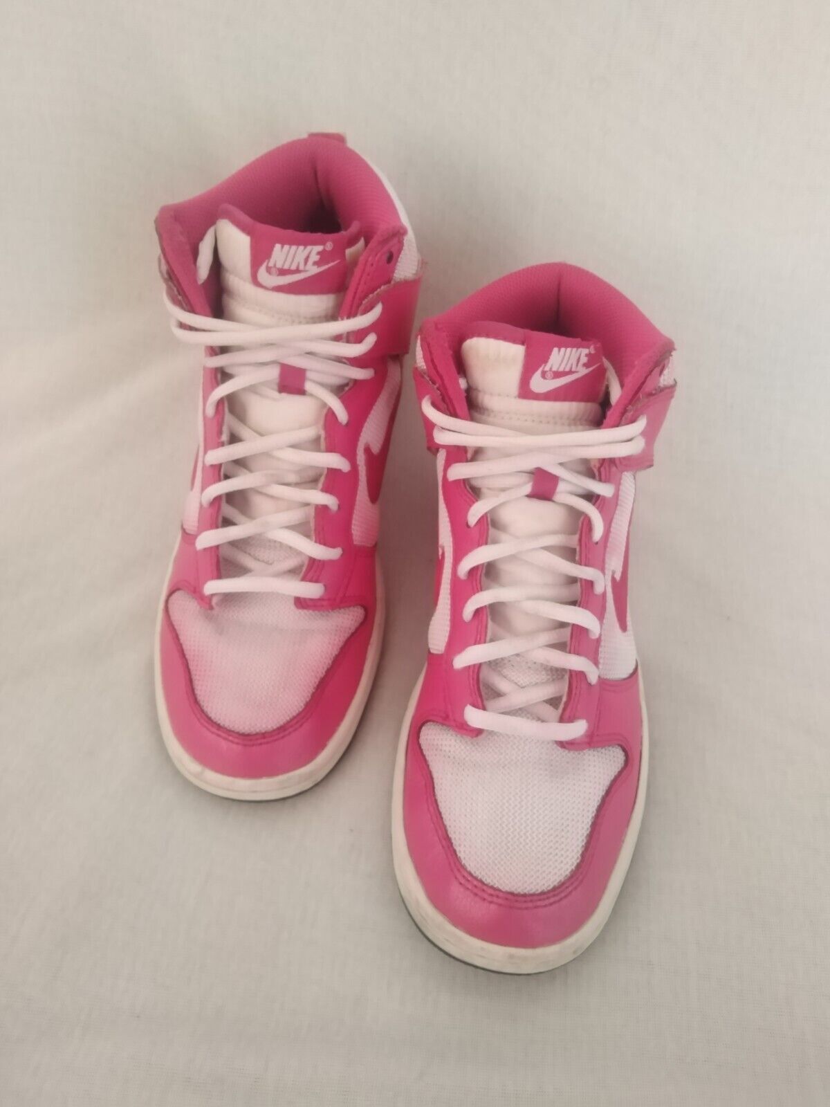 Nike 🔥 NIKE WMNS DUNK HIGH SKINNY 429984-107 Size 8 US Women's Size US 8 / IT 38 - 3 Thumbnail