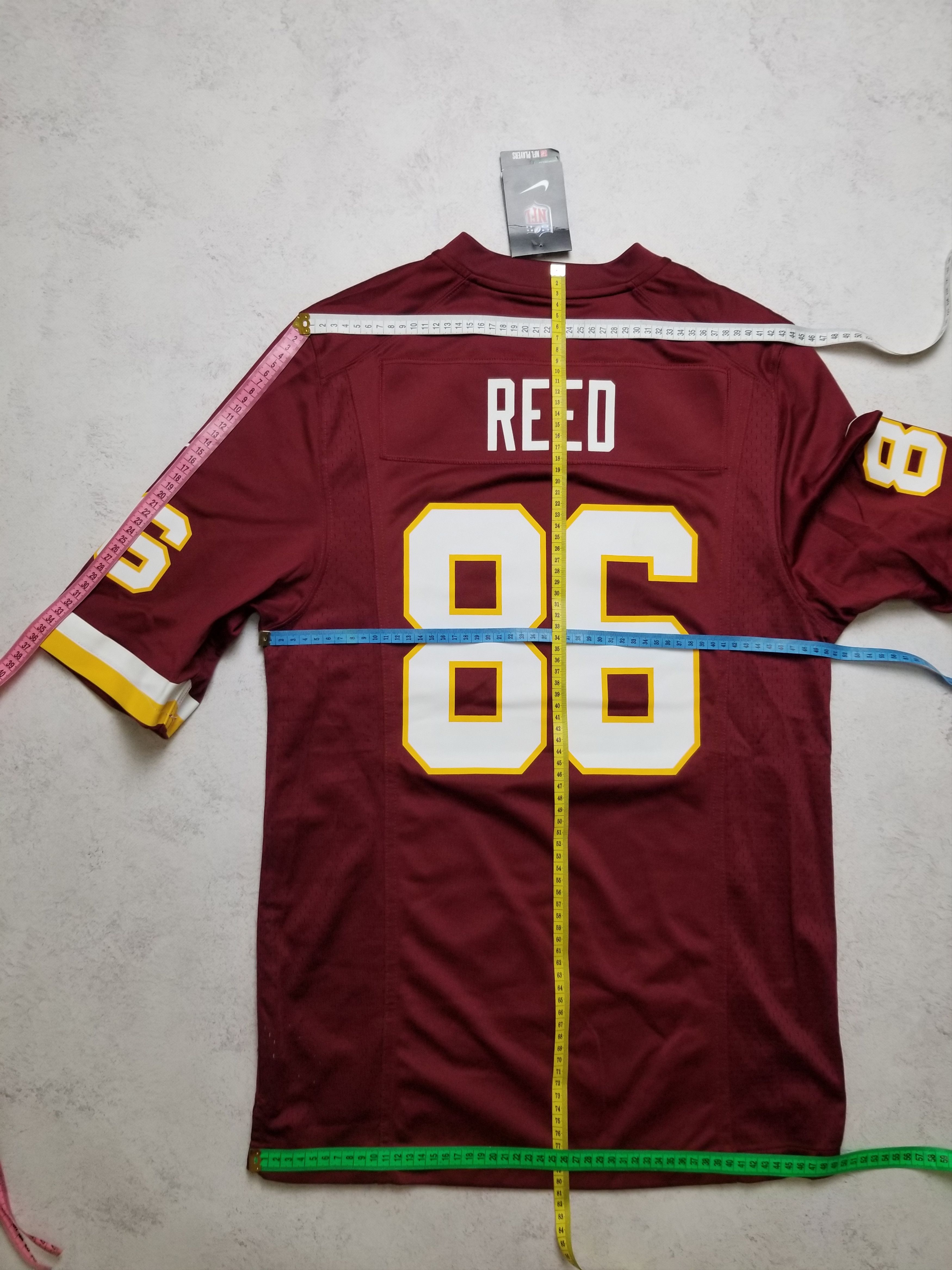 Nike Nike Washington Redskins Reed #86 Burgundy NFL Jersey Size US S / EU 44-46 / 1 - 2 Thumbnail