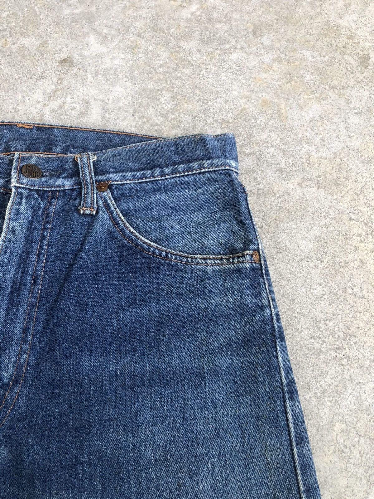Big John Vintage Big John Distressed Jeans Straight Fit Size US 30 / EU 46 - 15 Thumbnail
