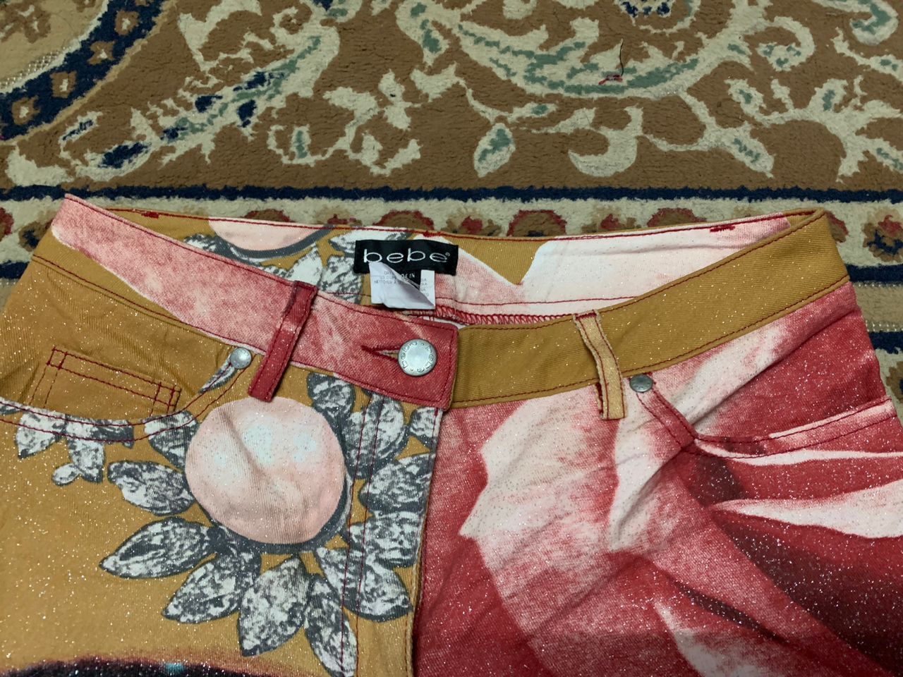 Bebe bebe full print pants Size 29" - 8 Thumbnail