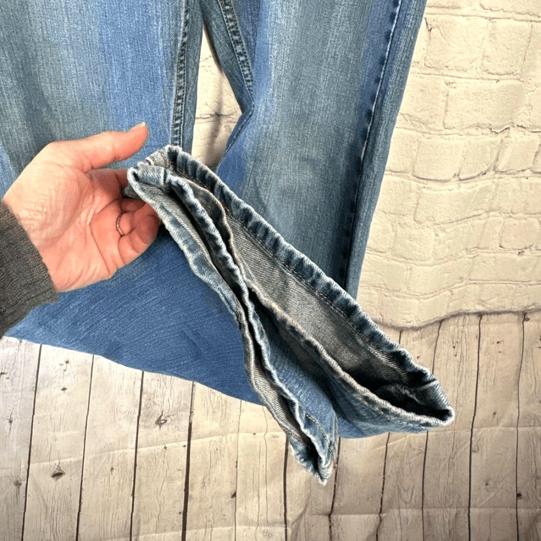 Levi's VINTAGE Levi’s 559 Jeans Mens 33 Relaxed Straight Denim W33 x L34 Blue Mens Jeans Straight 90s? Size US 33 - 3 Thumbnail
