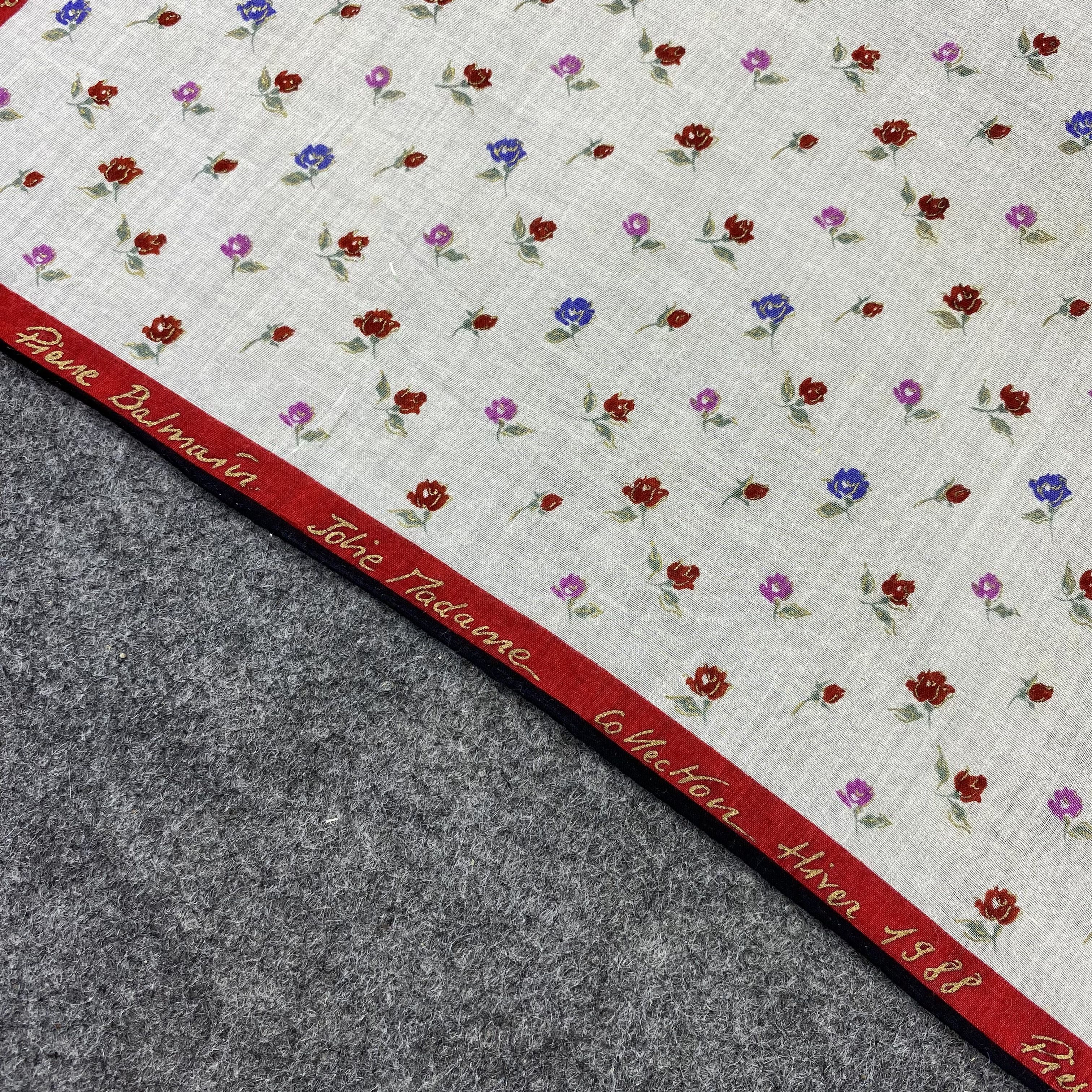 Pierre Balmain Pierre Balmain Handkerchief / Bandana / Neckerchief -B740 Size ONE SIZE - 6 Thumbnail