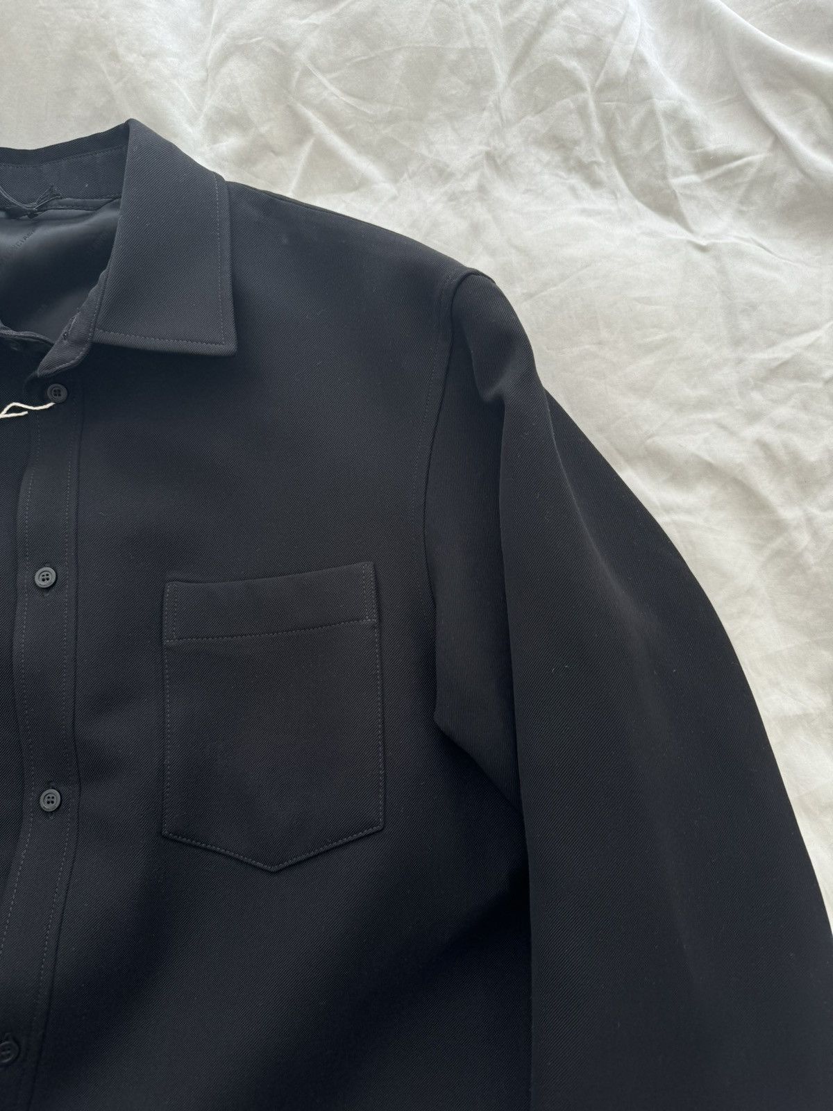 Balenciaga FW22 Lost Tape Wool Twill Overshirt Size US S / EU 44-46 / 1 - 5 Thumbnail