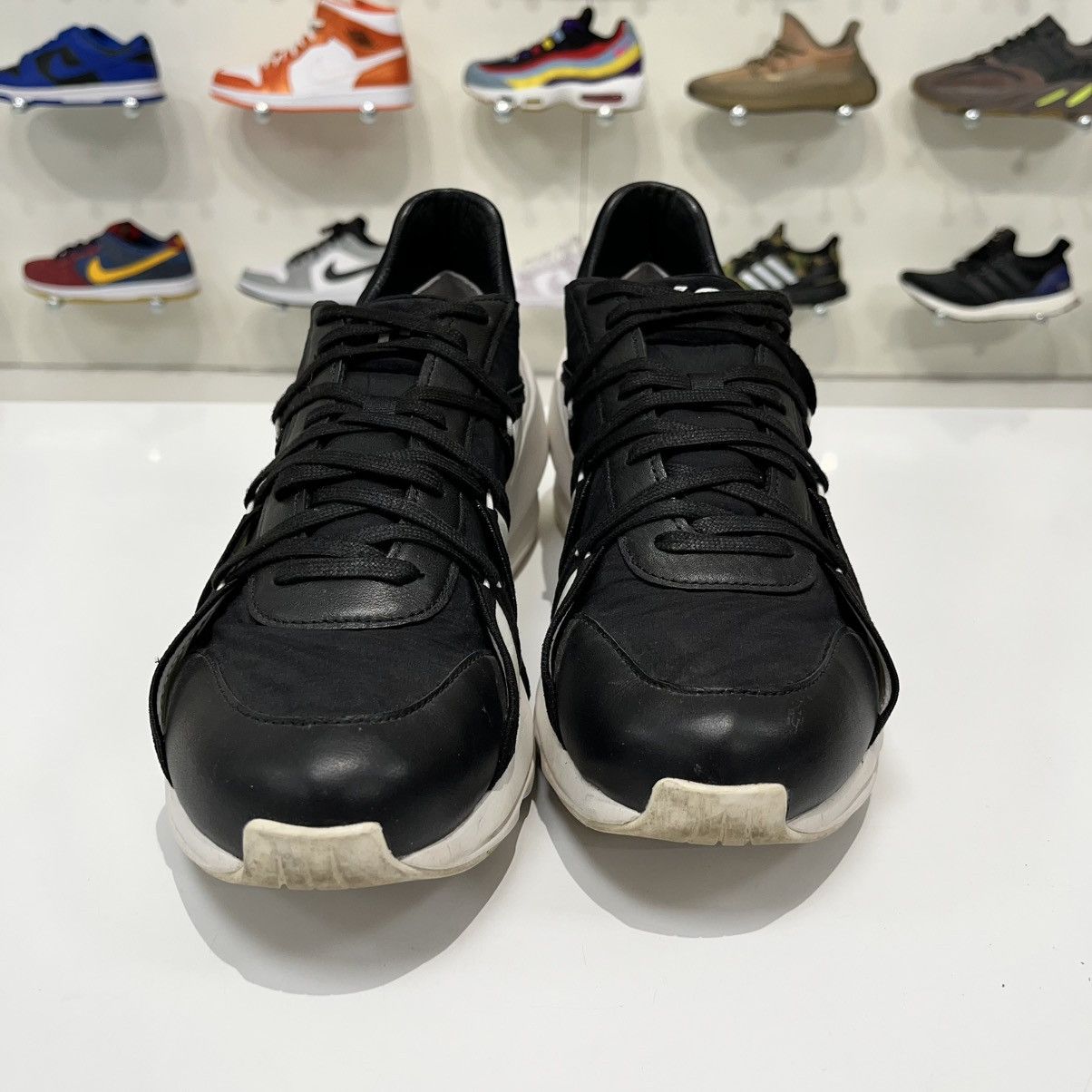 Adidas × Y-3 × Yohji Yamamoto Adidas Y-3 Sukui III Black Core White Size US 9 / EU 42 - 9 Thumbnail