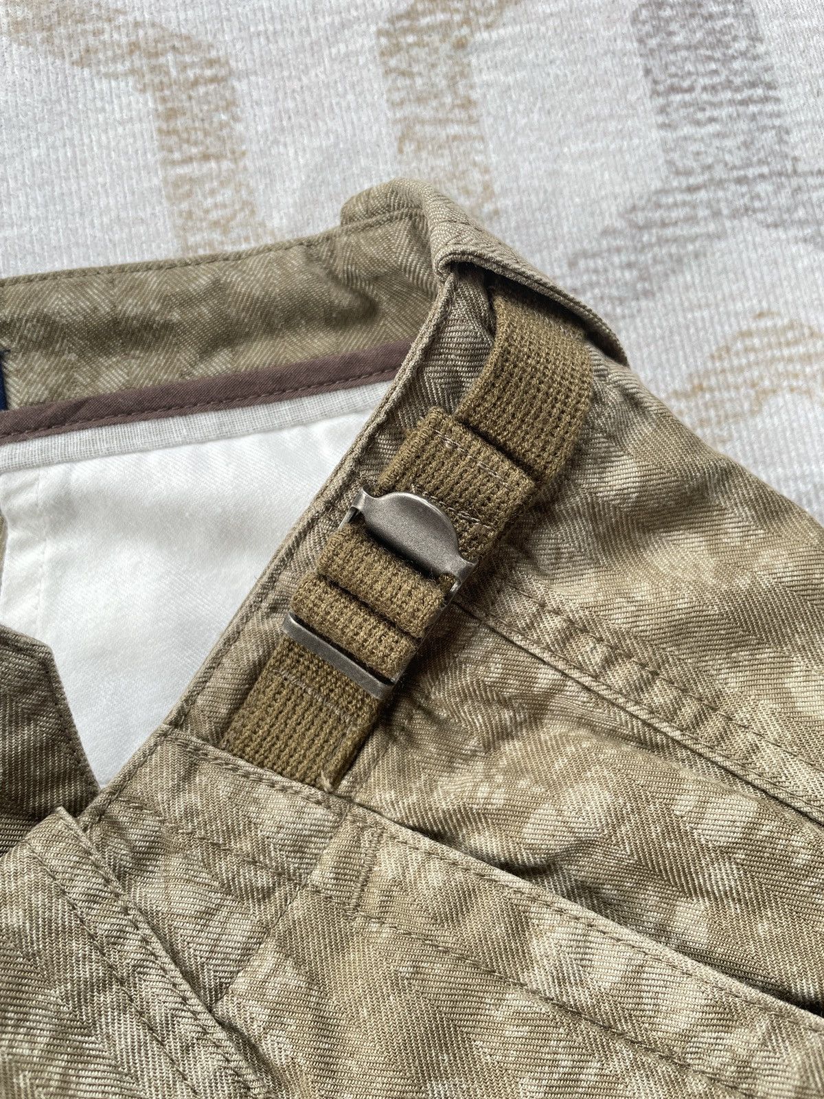 If Six Was Nine × Japanese Brand × Vintage 291295 = Homme Camouflage Cargo Short Size US 33 - 6 Thumbnail