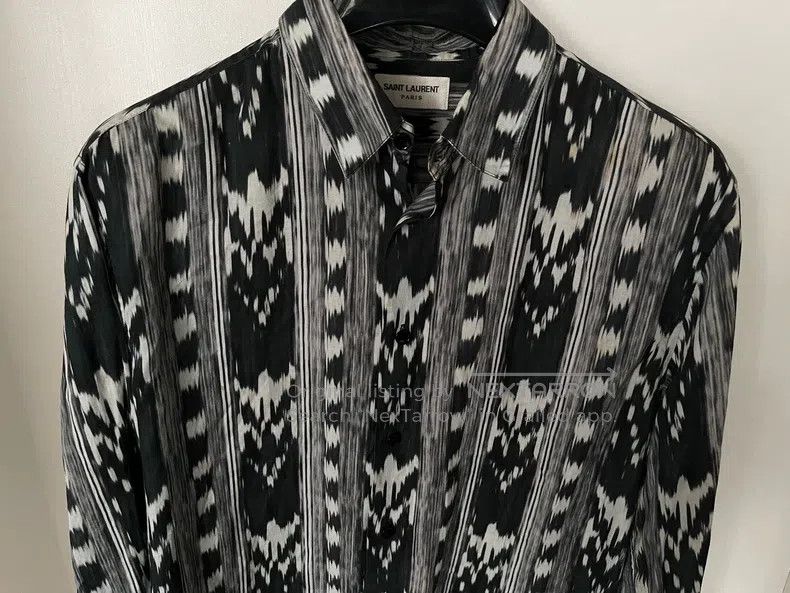Saint Laurent Paris Saint Laurent Paris size 41 Gypsy Abstract Love Shirt Size US L / EU 52-54 / 3 - 3 Thumbnail
