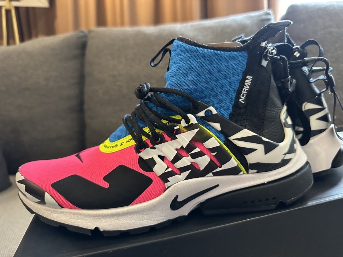 Nike Sneaker Nike Air Presto Mid Pink Nike Air Presto Mid Acronym