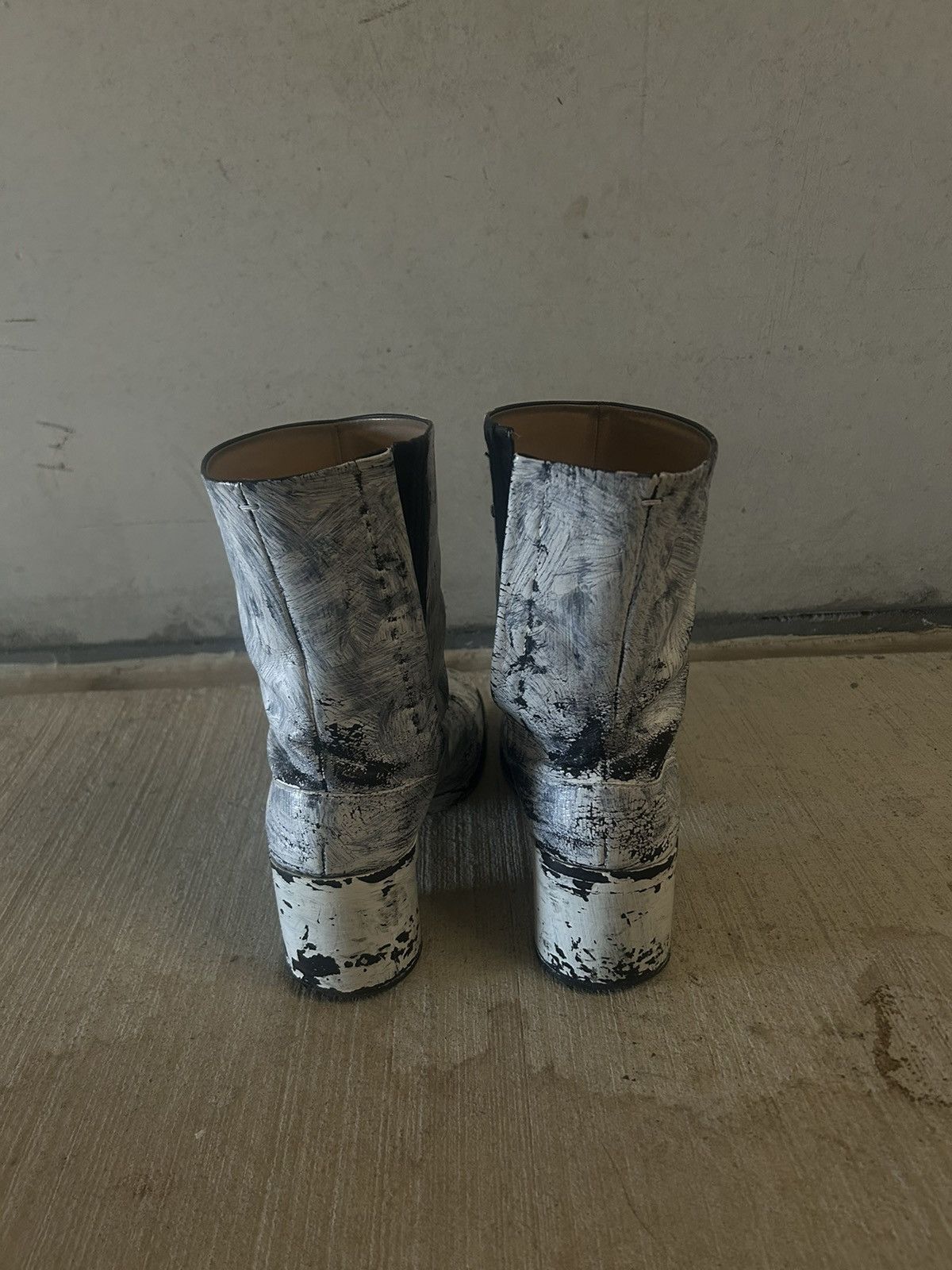 Maison Margiela Painted tabi boots Size US 9 / EU 42 - 3 Thumbnail