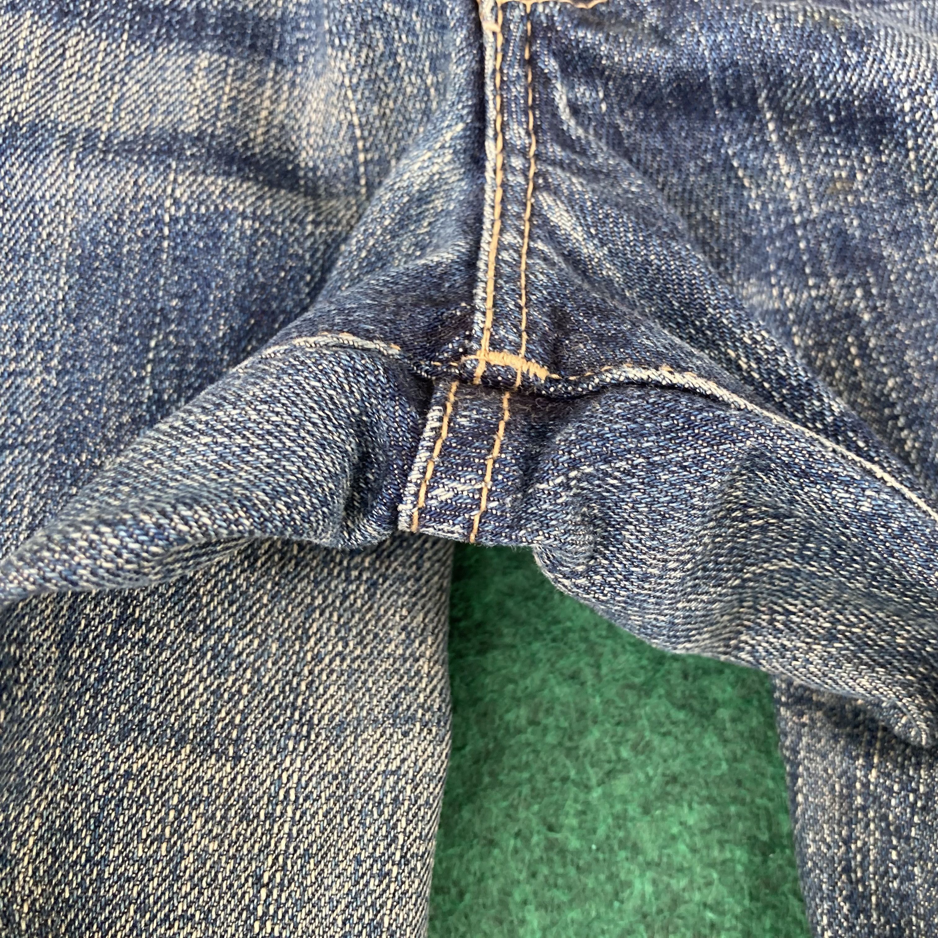 Levi's × Vintage 32x30.5 Vtg Levis 517 Denim Bootcut Faded Punk Grunge Jeans Size US 32 / EU 48 - 8 Thumbnail