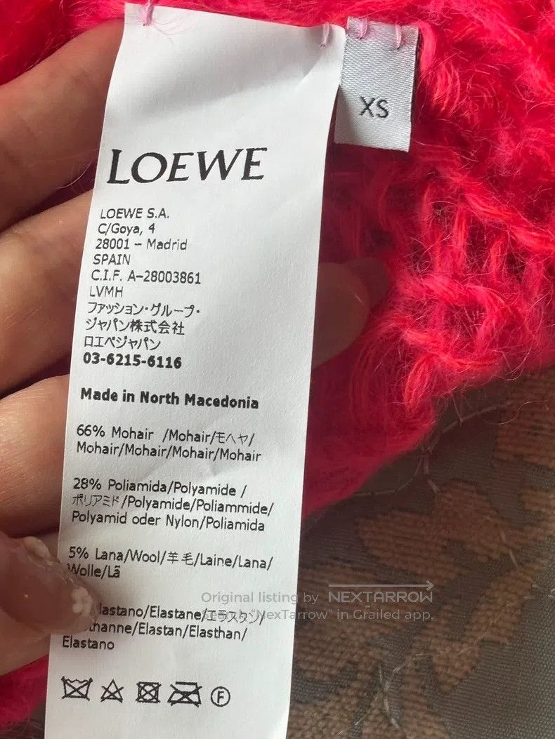 Loewe Loewe Big Logo Sweater Size XS / US 0-2 / IT 36-38 - 7 Thumbnail