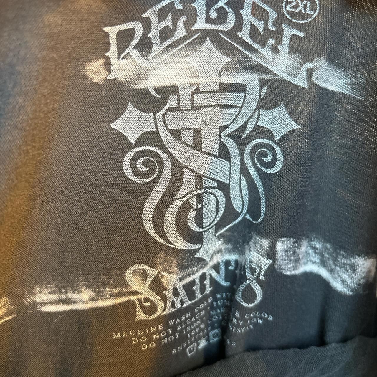 Other Rebel Saint's Motorcycle Club black and green t-shirt Size US XXL / EU 58 / 5 - 3 Thumbnail