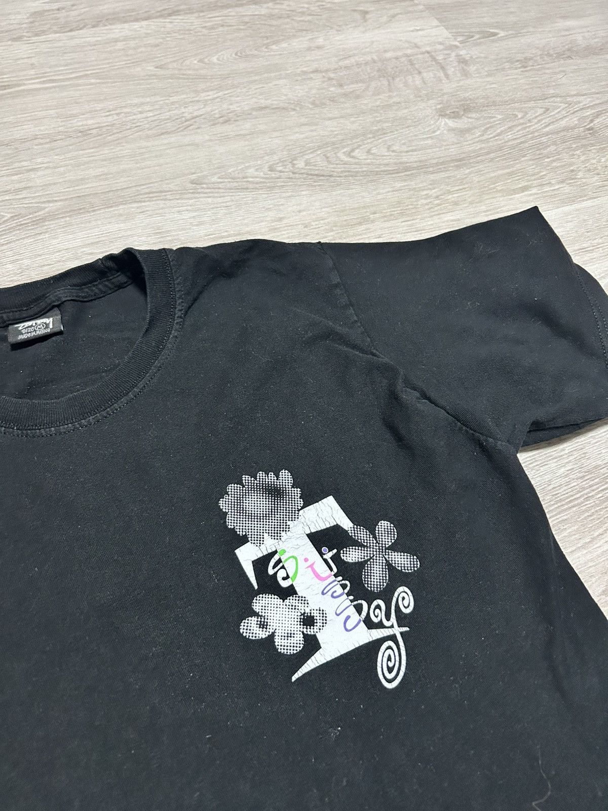 Stussy Big Logo Stussy T-shirt Flowers Size S-M Y2k Size US M / EU 48-50 / 2 - 7 Thumbnail