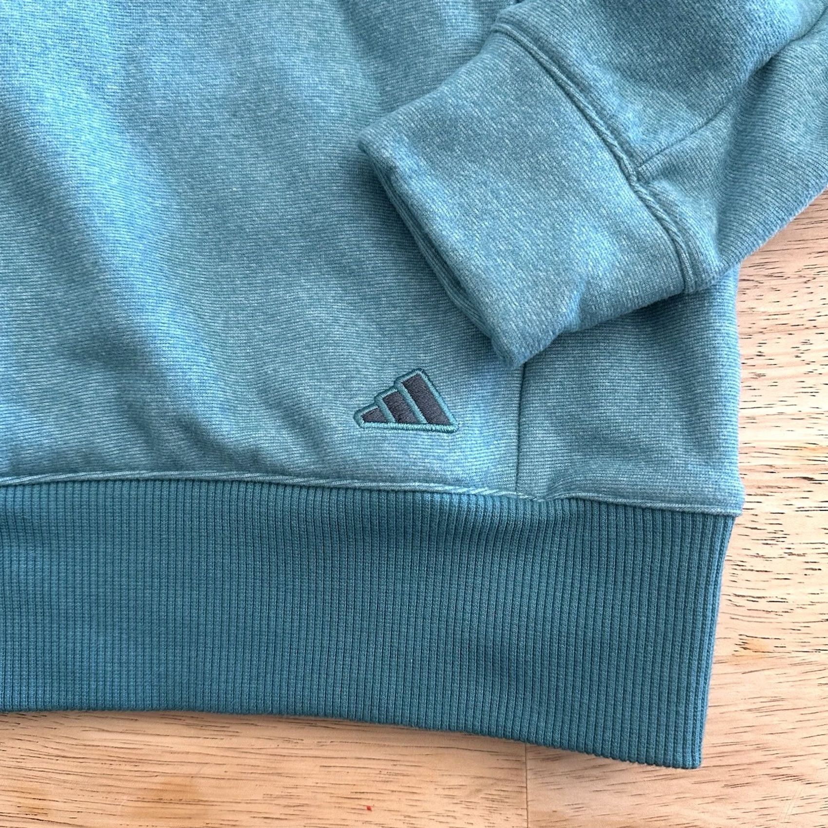 Adidas Adidas 1/4 Zip Pullover Hoodie Mens S Blues Go To Size US S / EU 44-46 / 1 - 3 Thumbnail