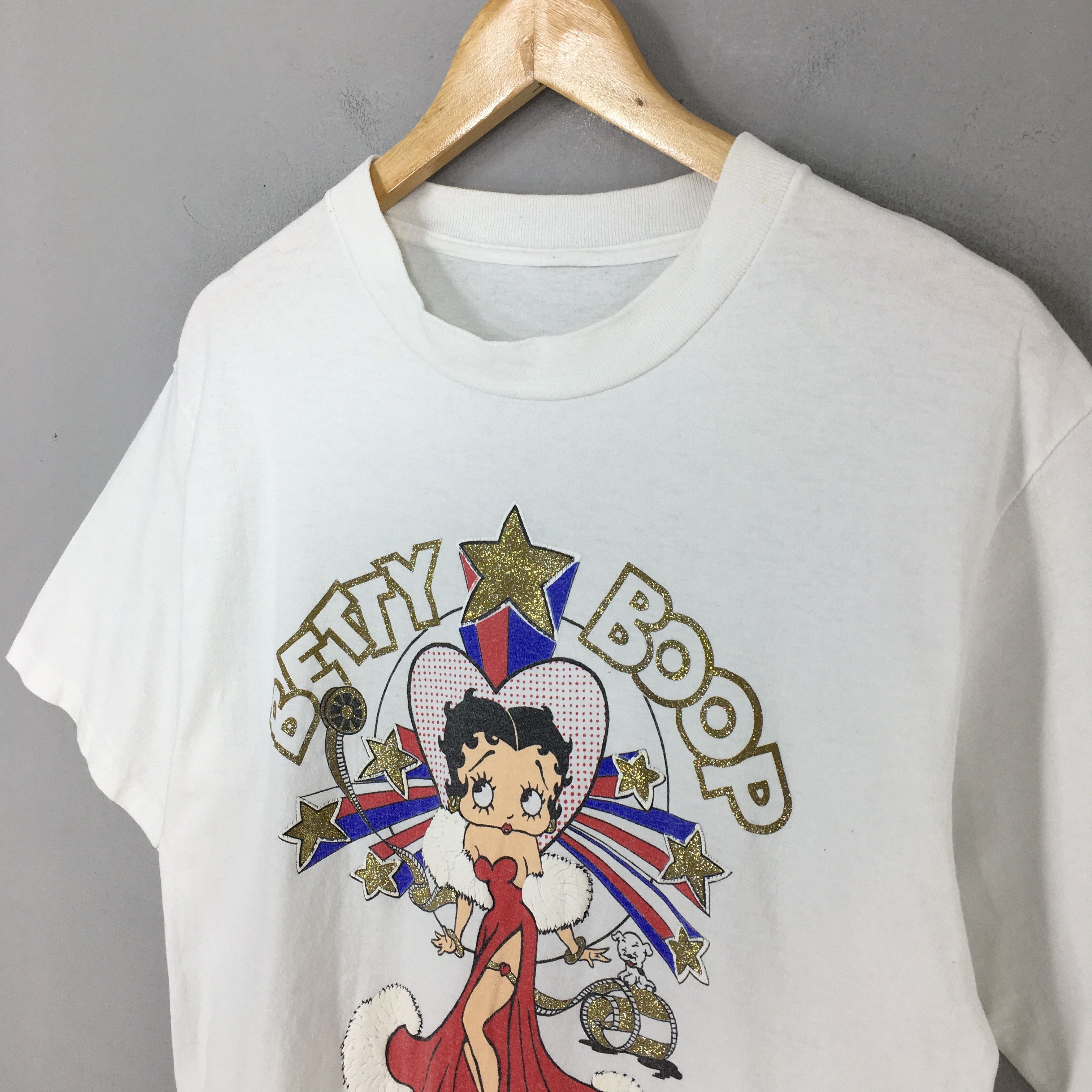 Cartoon Network × Vintage Vintage Betty Boop Movie Star Iconic Fleischer Tshirt Medium Size US M / EU 48-50 / 2 - 3 Thumbnail