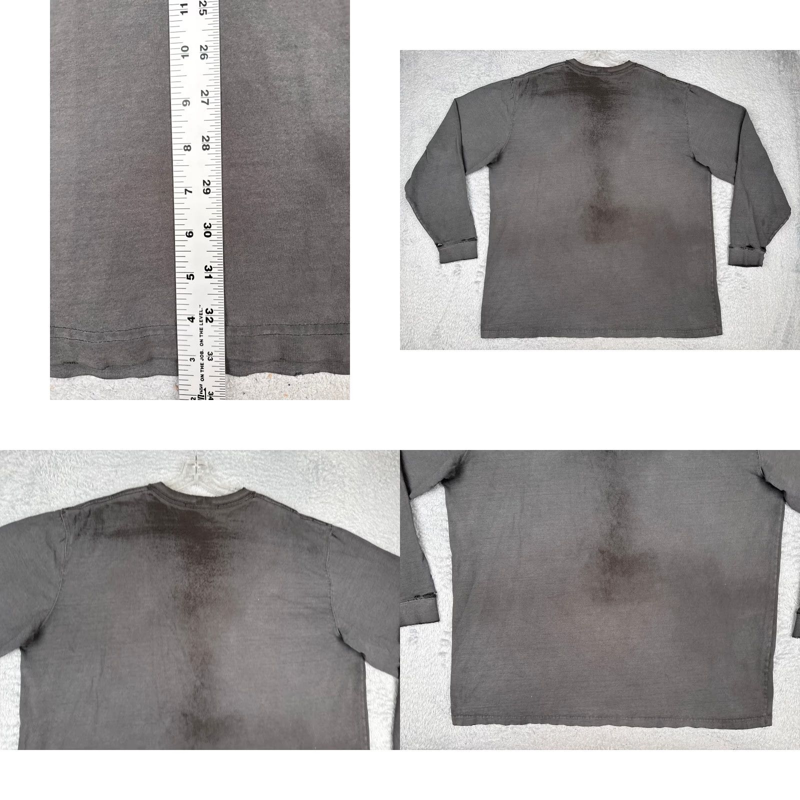 Carhartt Carhartt Shirt Men 2XL Gray Long Sleeve Pocket Crew Neck Cotton Knit All Seasons Pocket Carhartt Men'S K87 2XL Tall Womens? Wait. Size US XXL / EU 58 / 5 - 9 Thumbnail