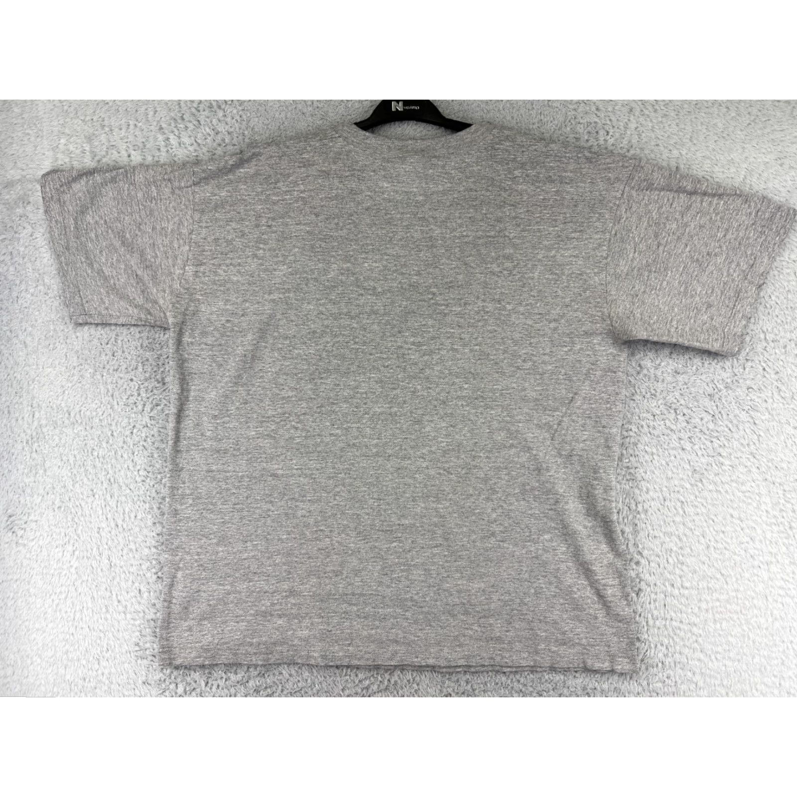 Adidas VINTAGE Adidas Shirt Mens XL Gray Logo Cotton Blend Made USA Crew Neck Size US XL / EU 56 / 4 - 2 Thumbnail