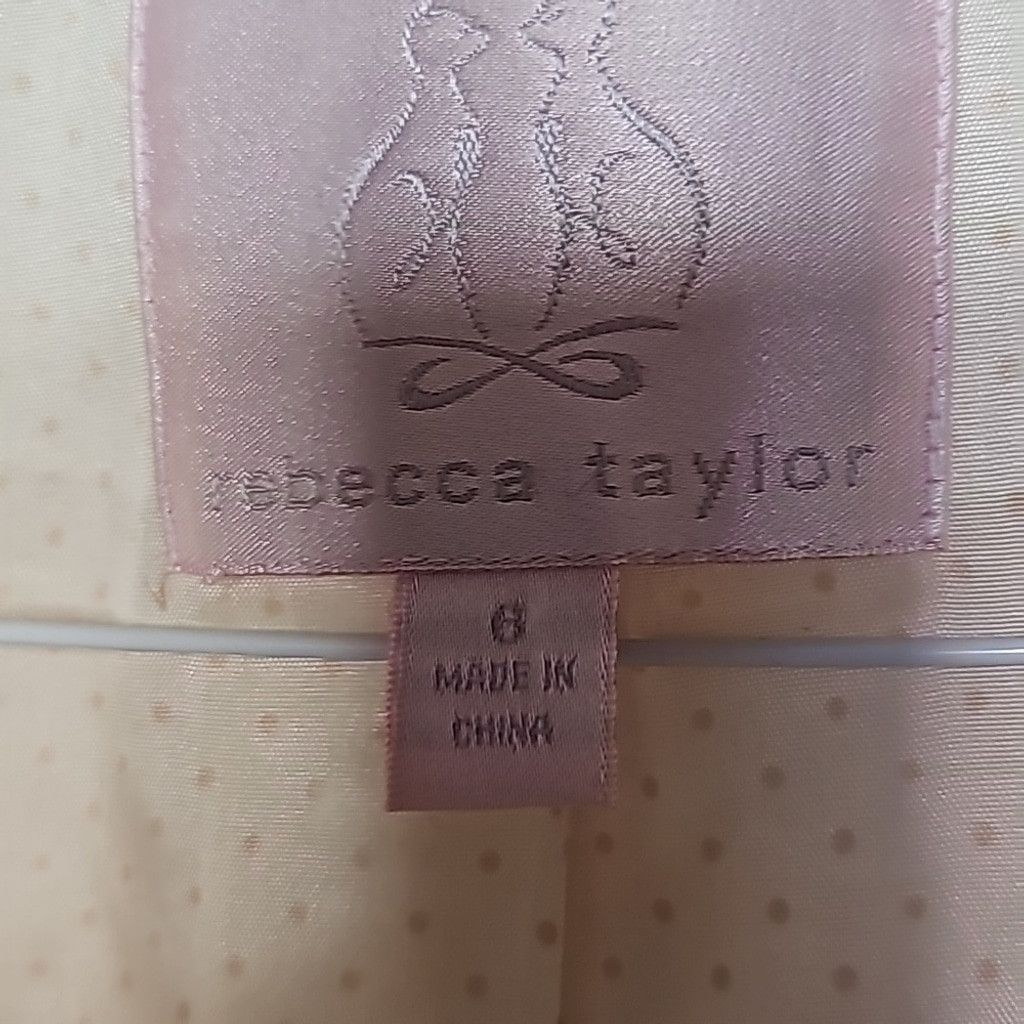 Rebecca Taylor Rebecca Taylor wool mohair angora jeweled blazer jacket sz 6 Size M / US 6-8 / IT 42-44 - 5 Thumbnail