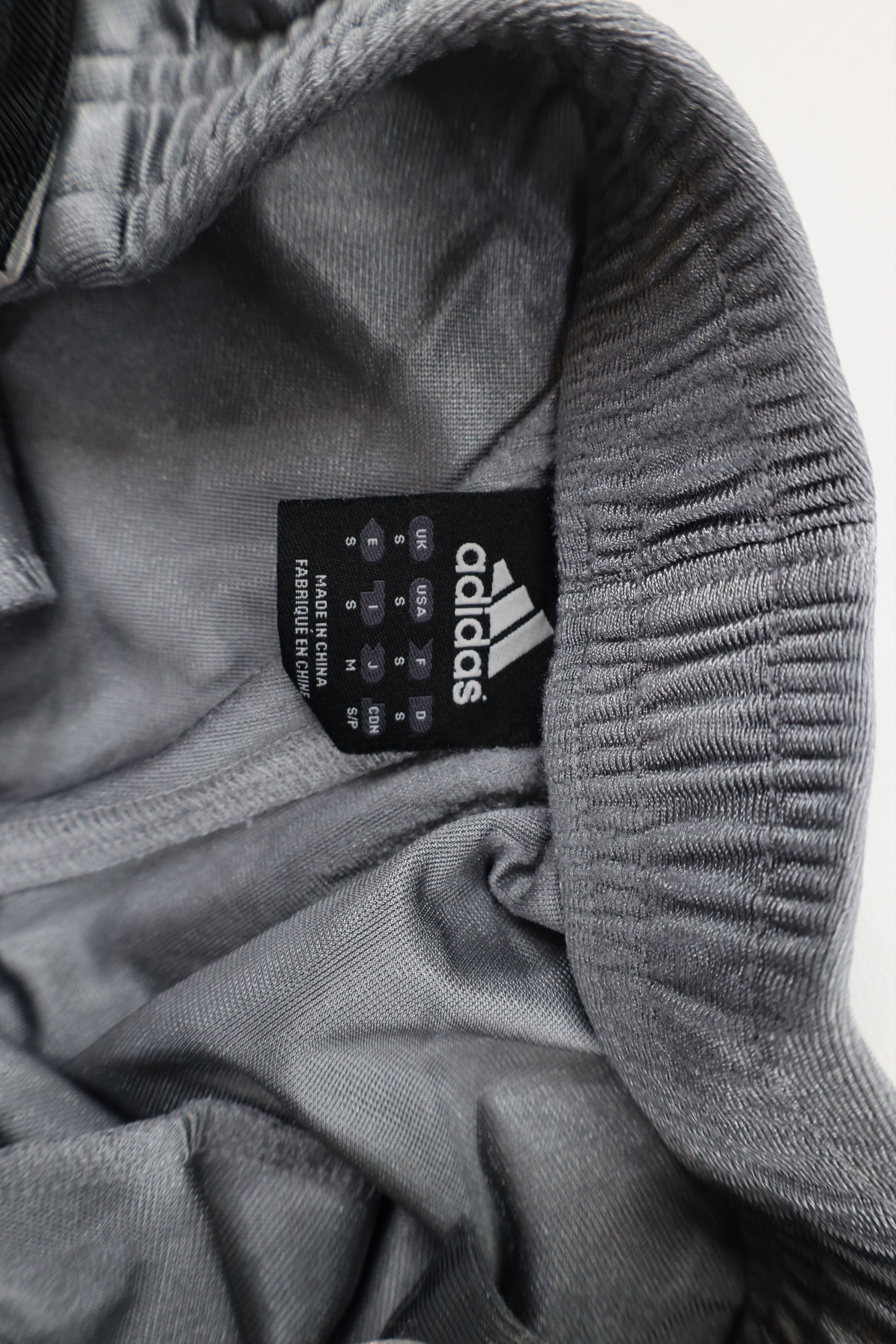 Adidas × Vintage Vintage Adidas Striped Wide Leg Tearaway Sweatpants Silver Size US 32 / EU 48 - 8 Thumbnail