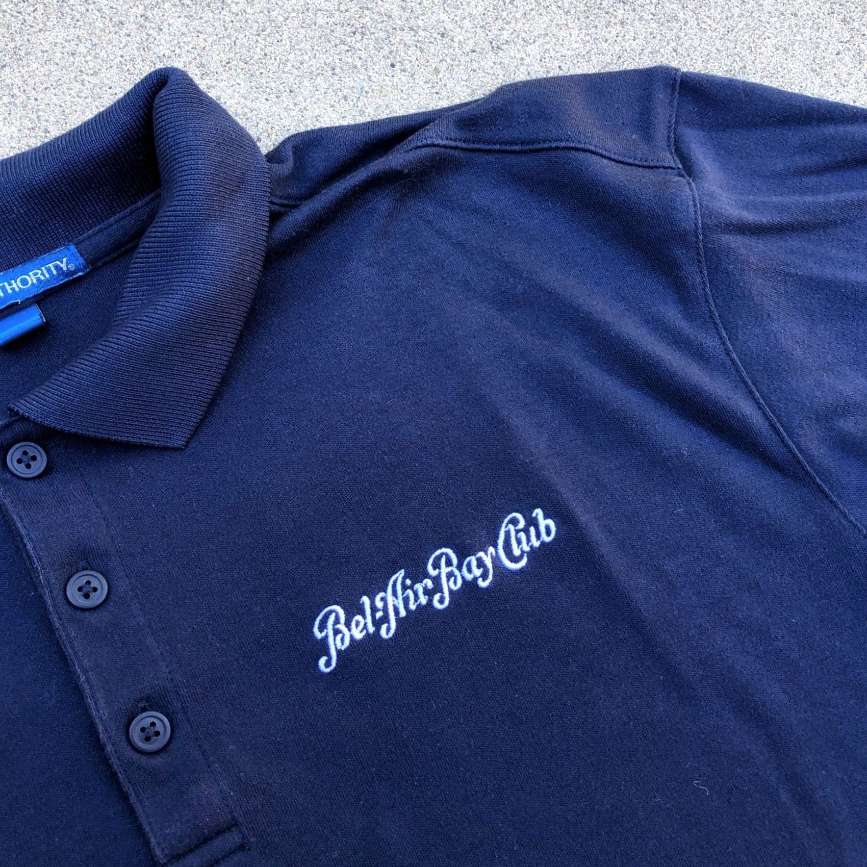 Port Authority VTG Port Authority Bel Air Bay Club Polo Shirt Men Medium Blue Los Angeles Polo Shirt Mens Medium Blue Bay Club Bel Air Size US M / EU 48-50 / 2 - 3 Thumbnail