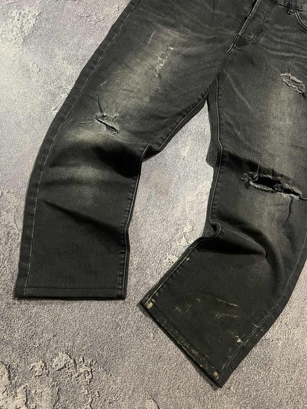 Japanese Brand Japanese Dark Avant Garde / Distressed Glamour Style / Baggy Size US 38 / EU 54 - 2 Thumbnail