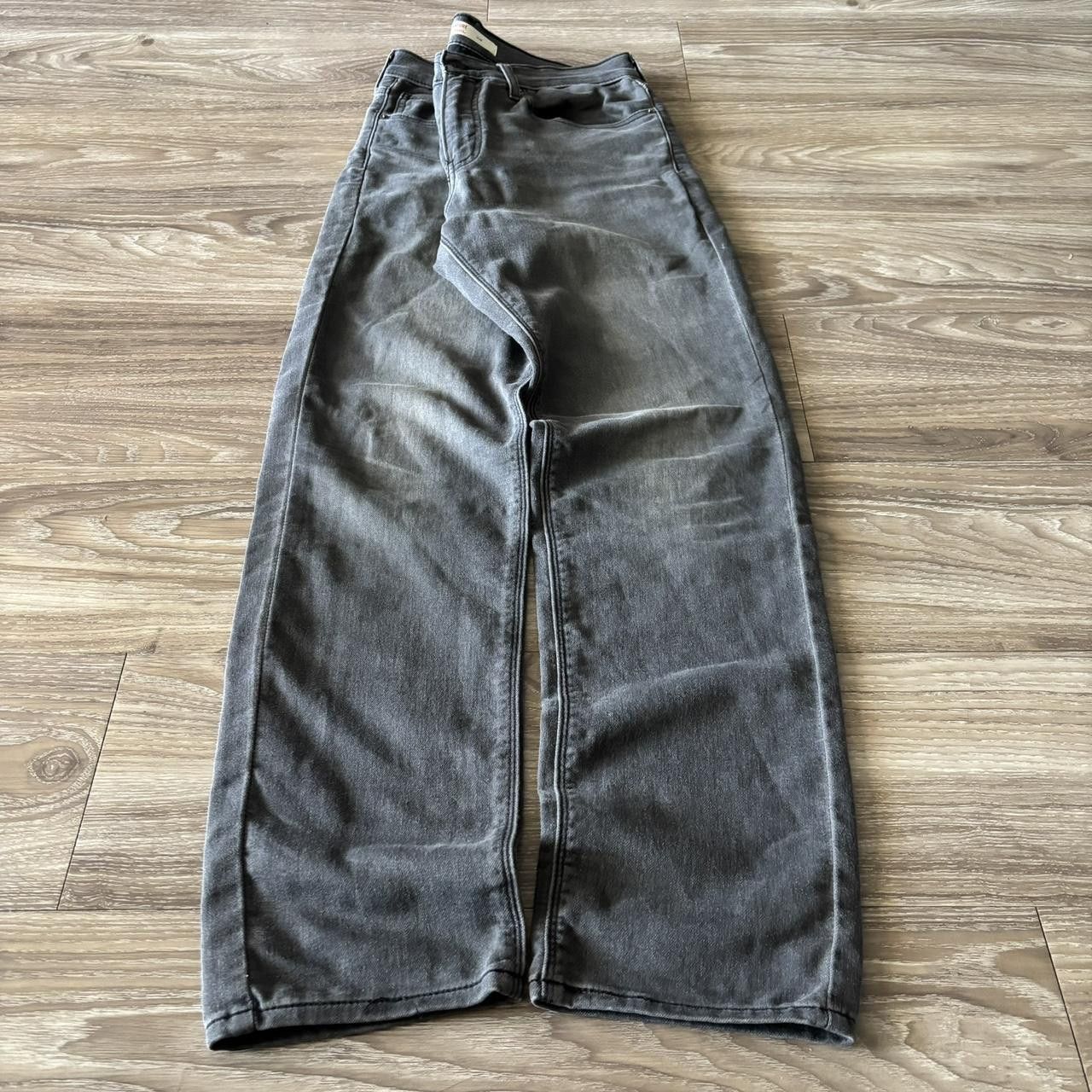 Levi's Crazy Vintage Y2K/2000s Grunge Faded Black Levis Denim Jeans! 32x30 Size US 32 / EU 48 - 3 Thumbnail