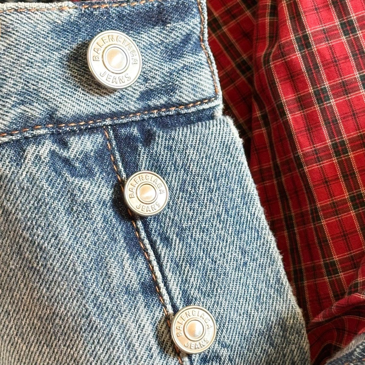 Balenciaga SS21 Distressed Boxer Denim Size US 33 - 6 Thumbnail