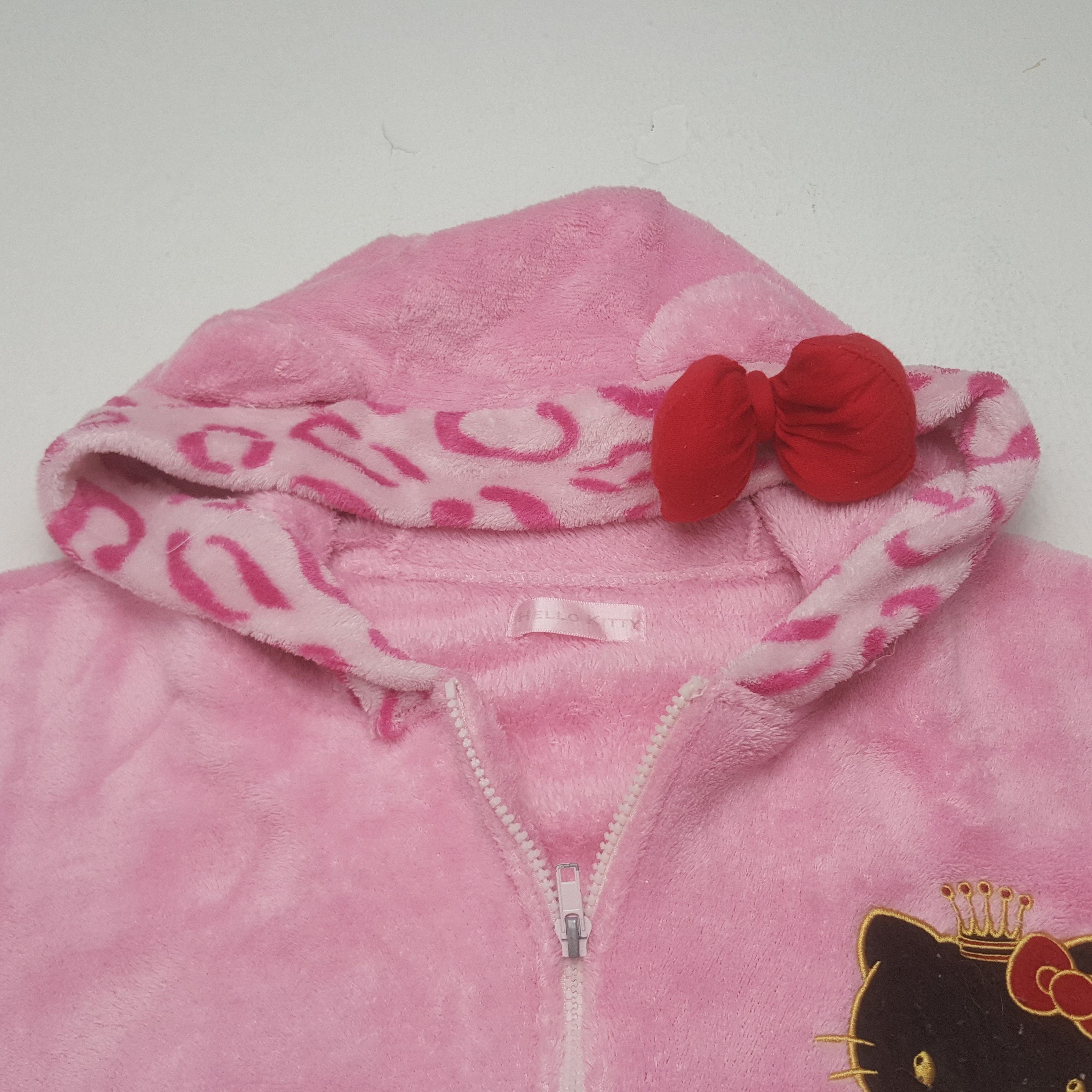 Cartoon Network × Vintage Vintage Hello Kitty Sherpa Zipper Jacket Hoodies Size S / US 4 / IT 40 - 5 Thumbnail
