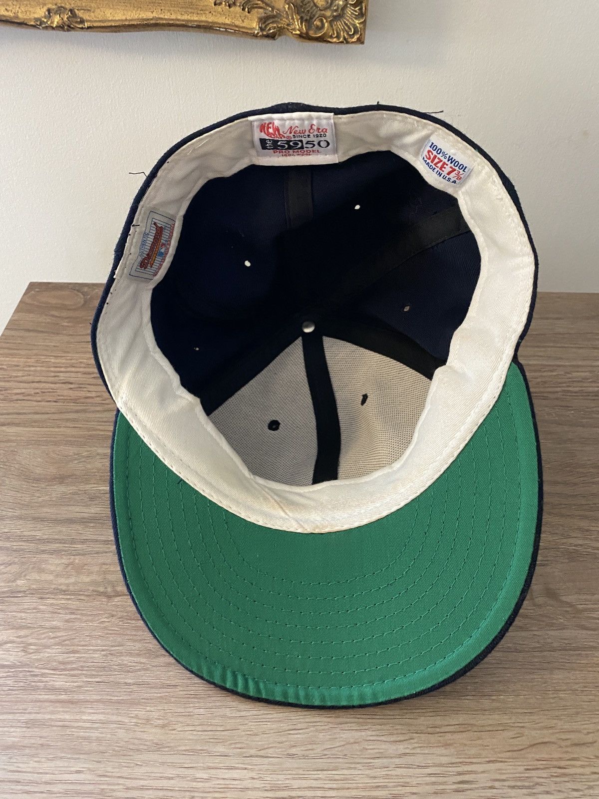 New Era Vintage 90’s Minnesota Twins New Era Wool Fitted Hat 7 3/8 Size ONE SIZE - 12 Thumbnail