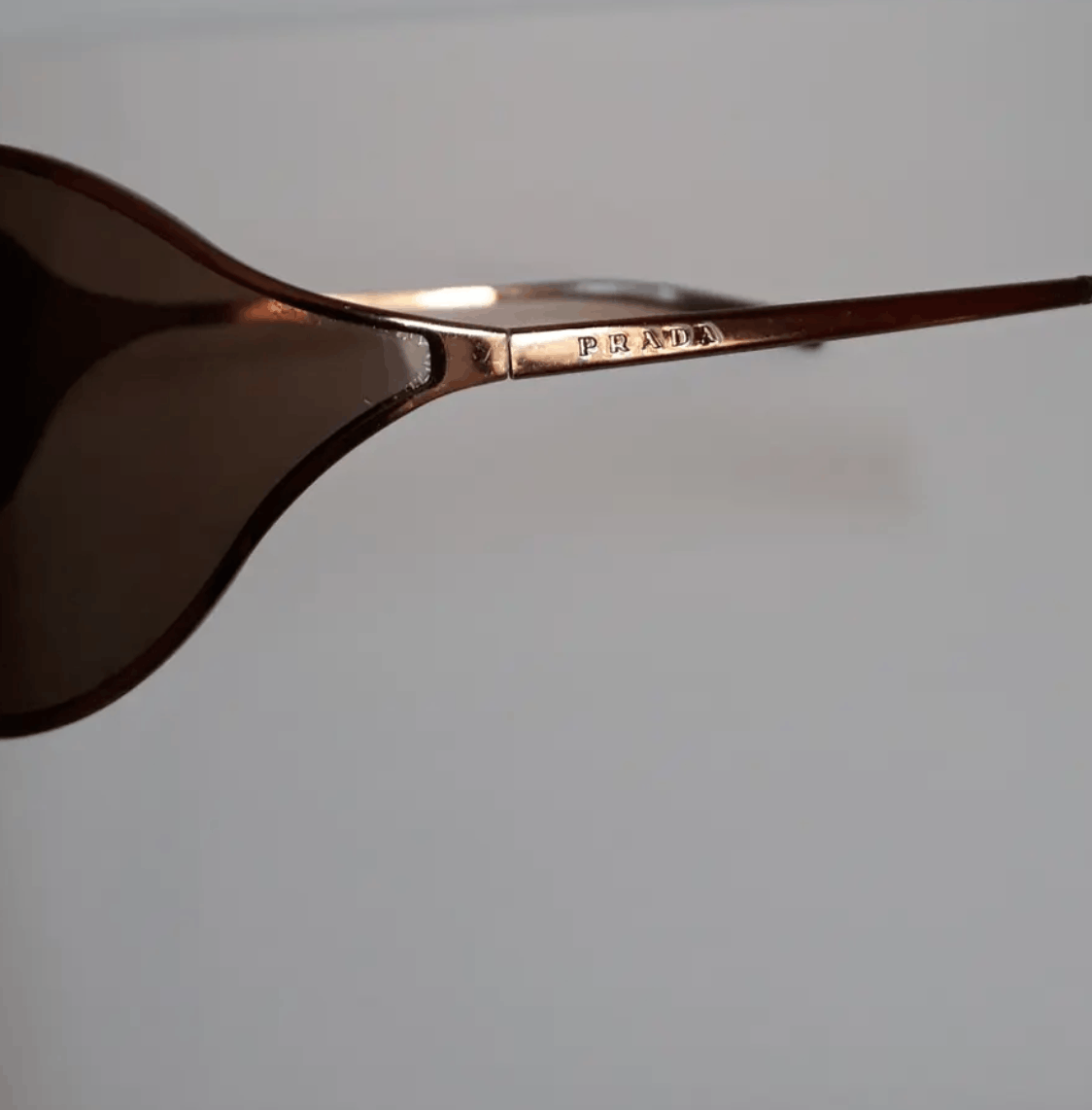 Prada PRADA Sunglasses Sport Metal Shield Oval Flame Star Size ONE SIZE - 7 Thumbnail