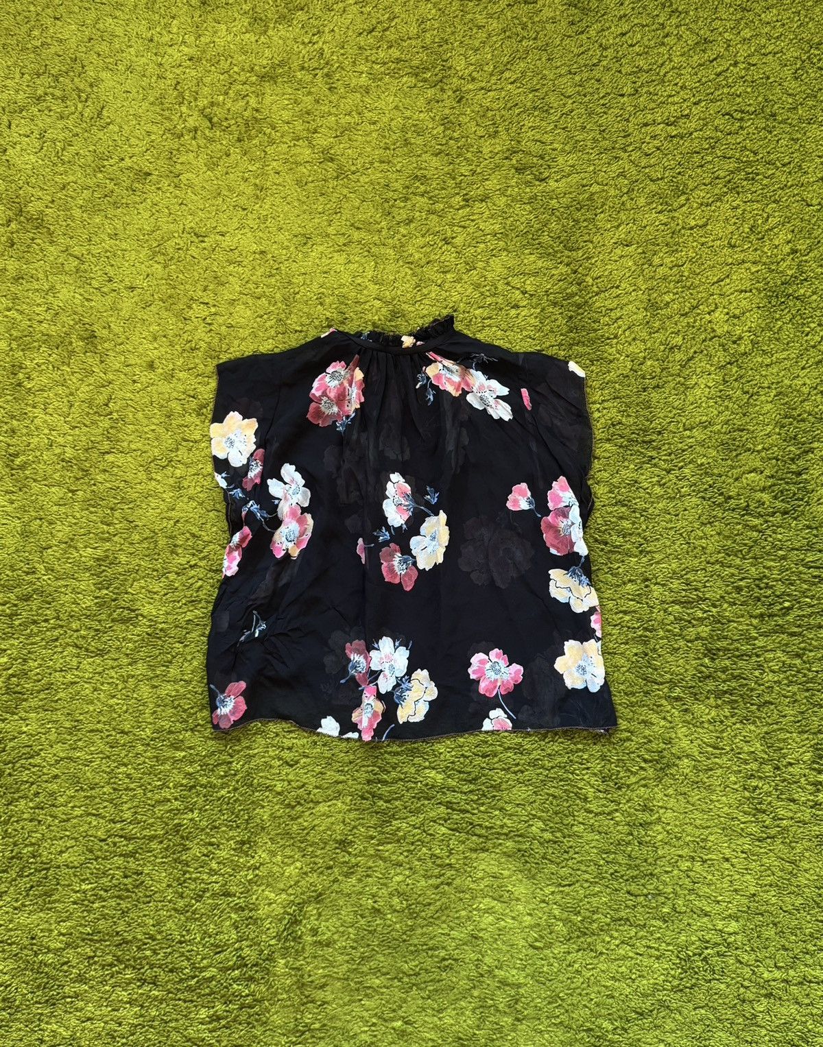 Ulla Johnson Ulla Johnson 100% silk floral print blouse Size M / US 6-8 / IT 42-44 - 4 Thumbnail