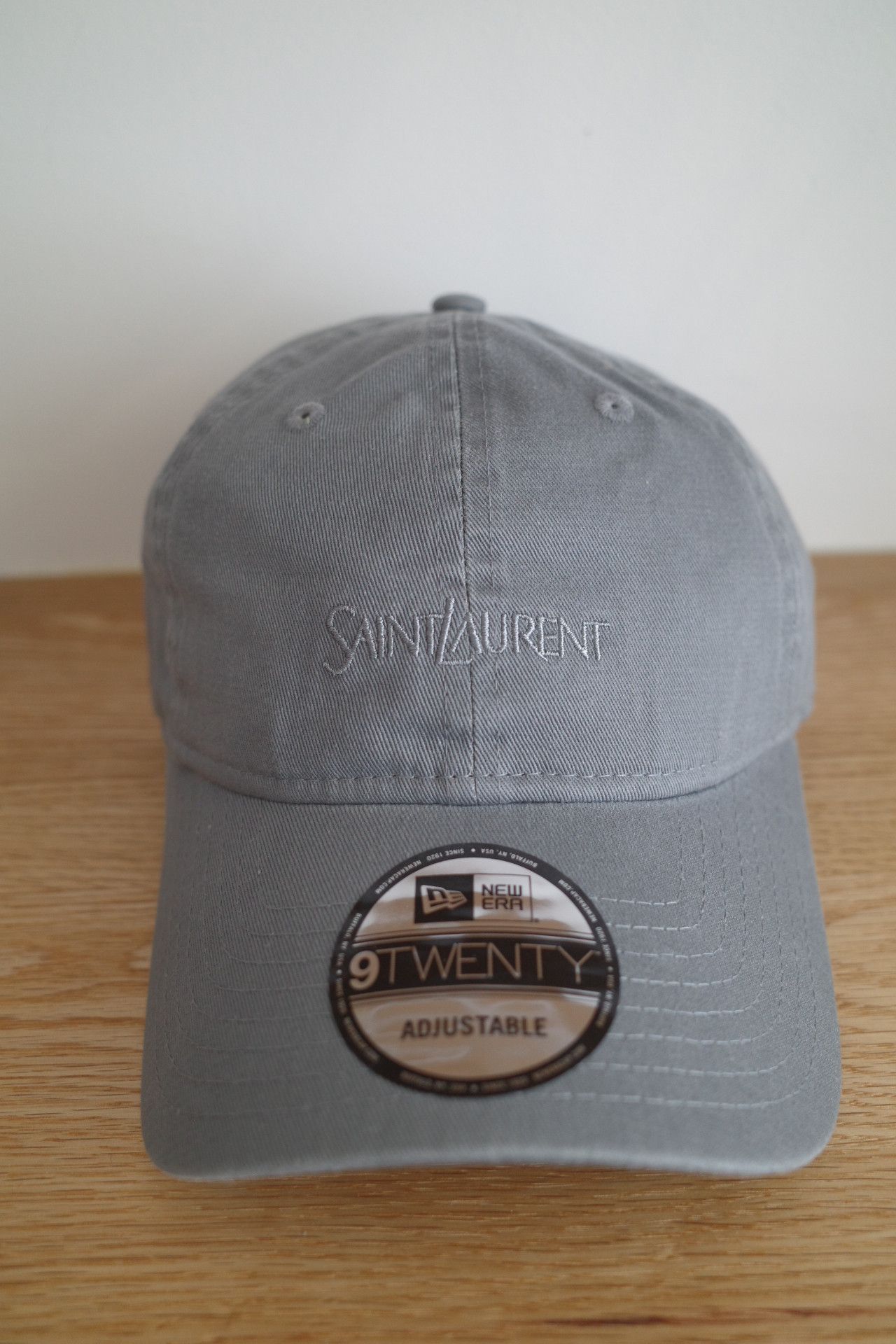 New Era × Saint Laurent Paris New Era YSL Monogram Embroidered Cap 